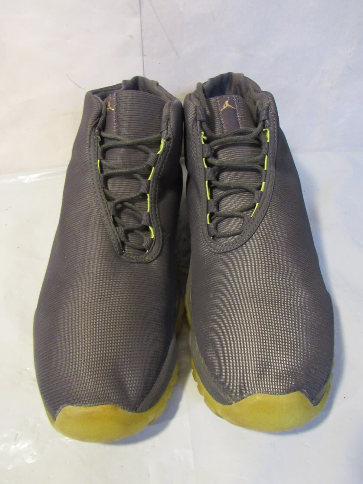 Nike Air Jordan Future Dark Grey Volt 656503-025 Men SZ 10.5 Reflective Neon A88 - Thumbnail 2