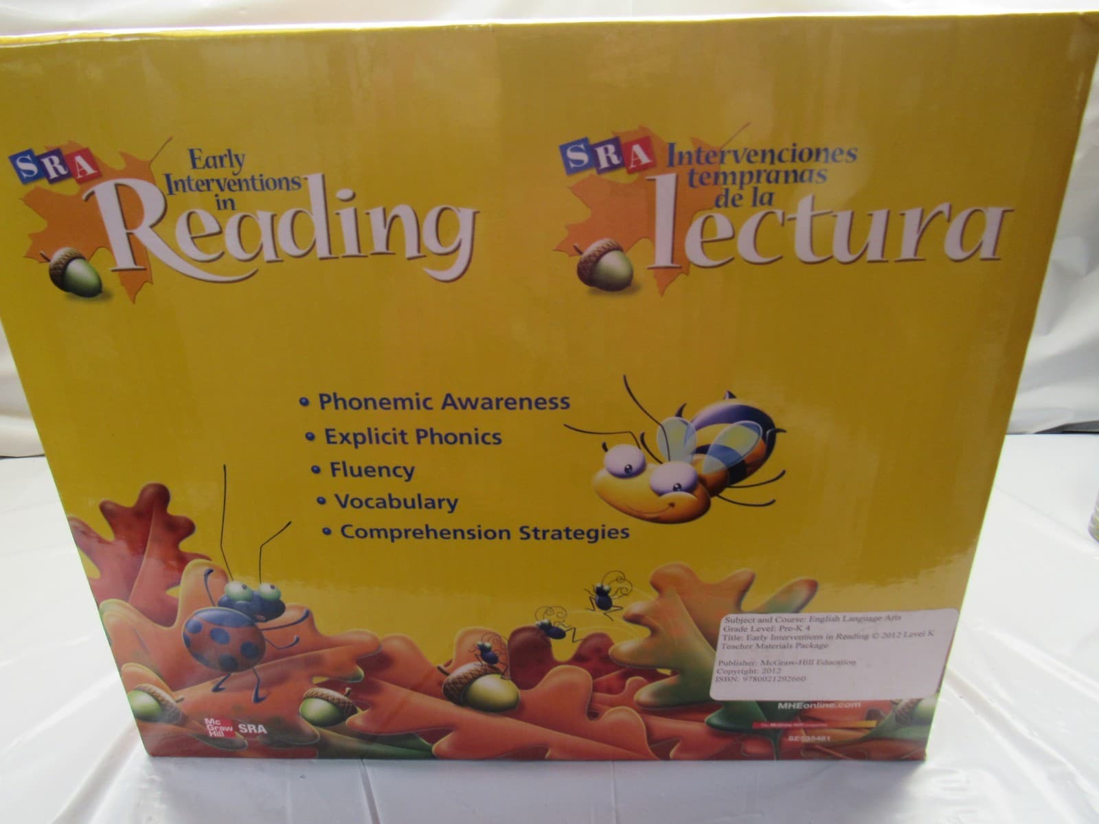 SRA 14PC Early Interventions in Reading Level K Teacher Materials Homeschool U14 - Thumbnail 17