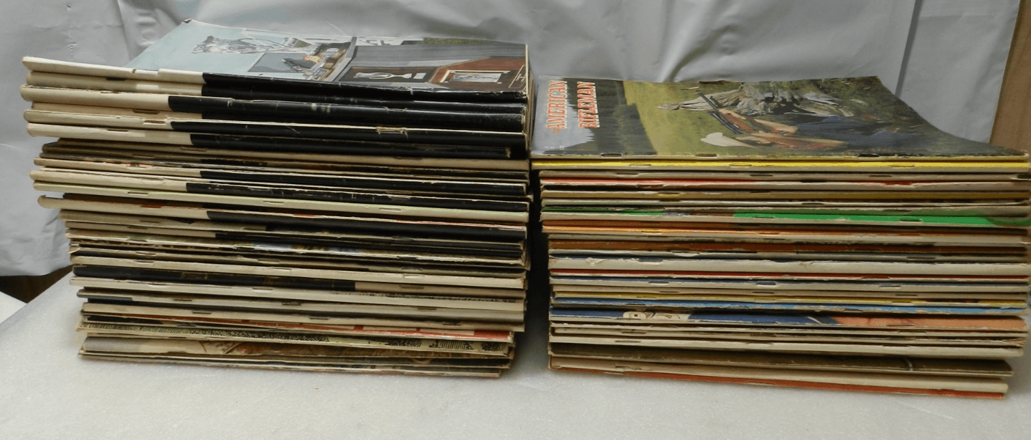 American Rifleman Magazine Lot of 67 1960's–70's Issues Hunting Firearms Ads Z44