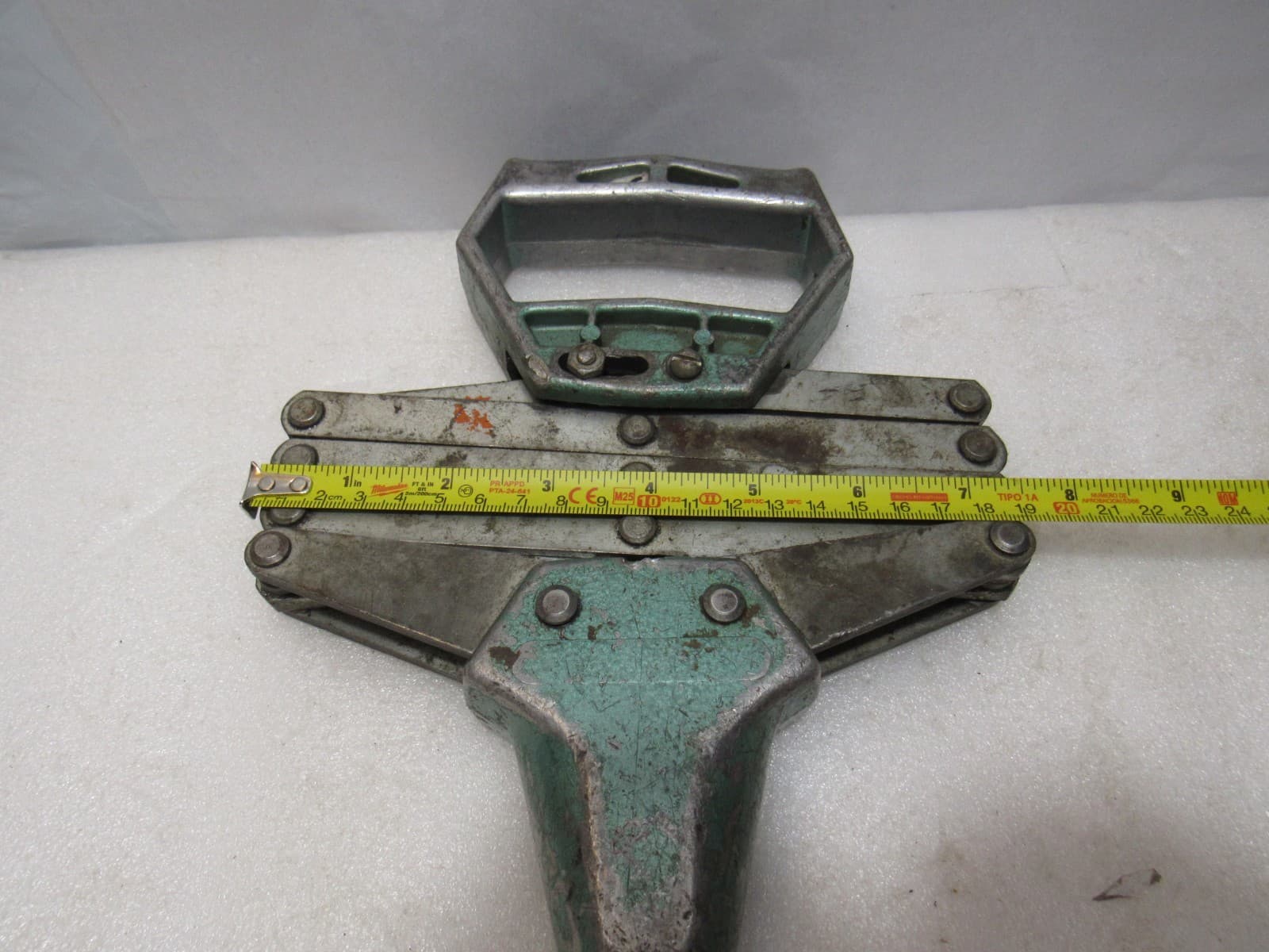 Vintage Lazy Tongs Scissor Alloy And Brass Pop Rivet Gun (J98JJ) - Thumbnail 8