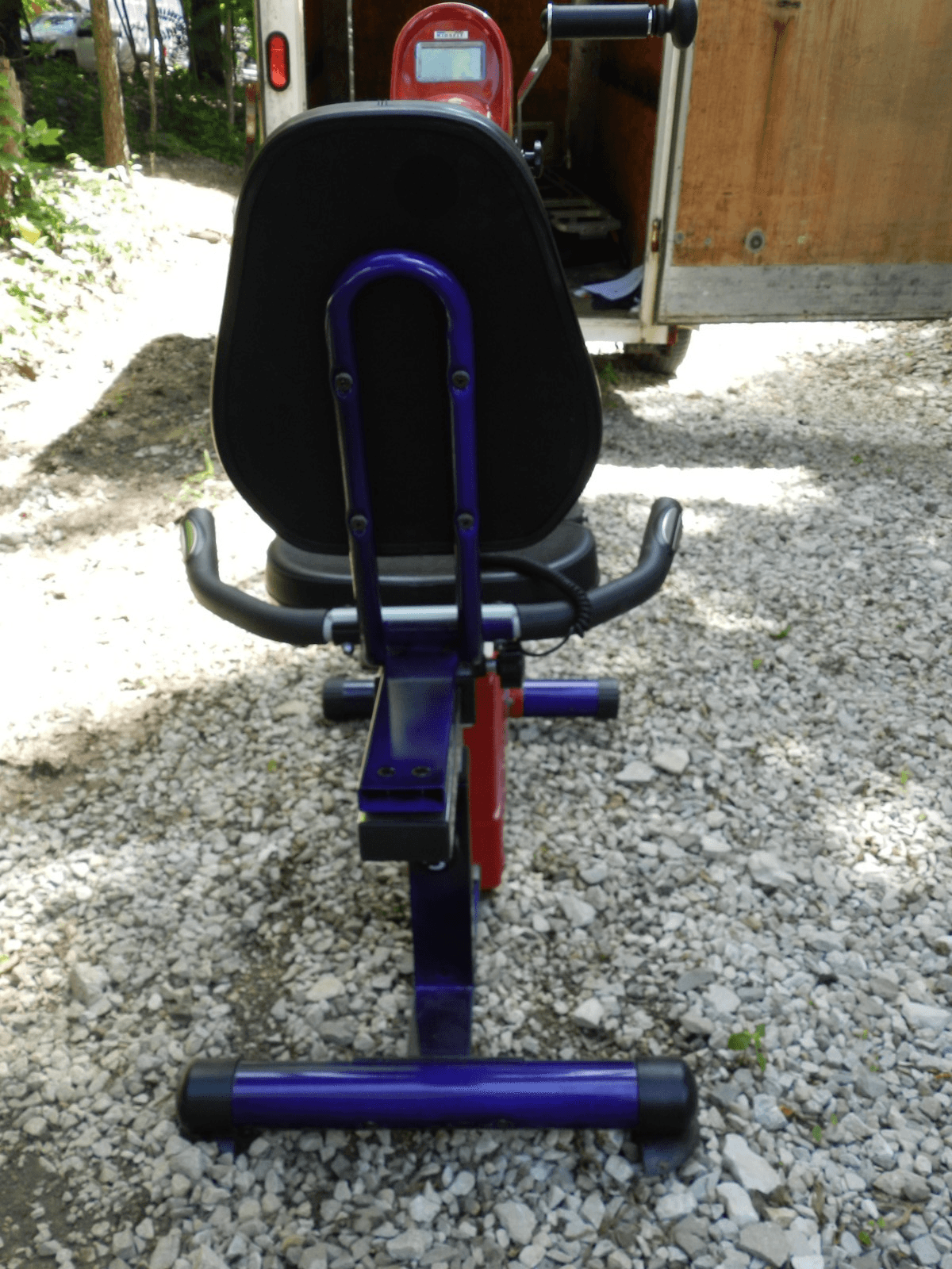 KIDSFIT Cardio Kids Fully Recumbent Total Body Exercise Bike Cycle Red Purple J - Thumbnail 3