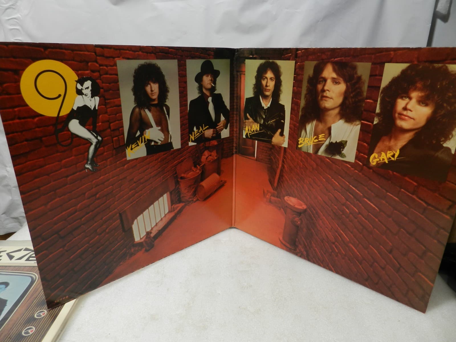 9 Vintage Vinyl LP Album Lot Clapton J Geils Speedwagon J. Starship etc. (L74JJ) - Thumbnail 12