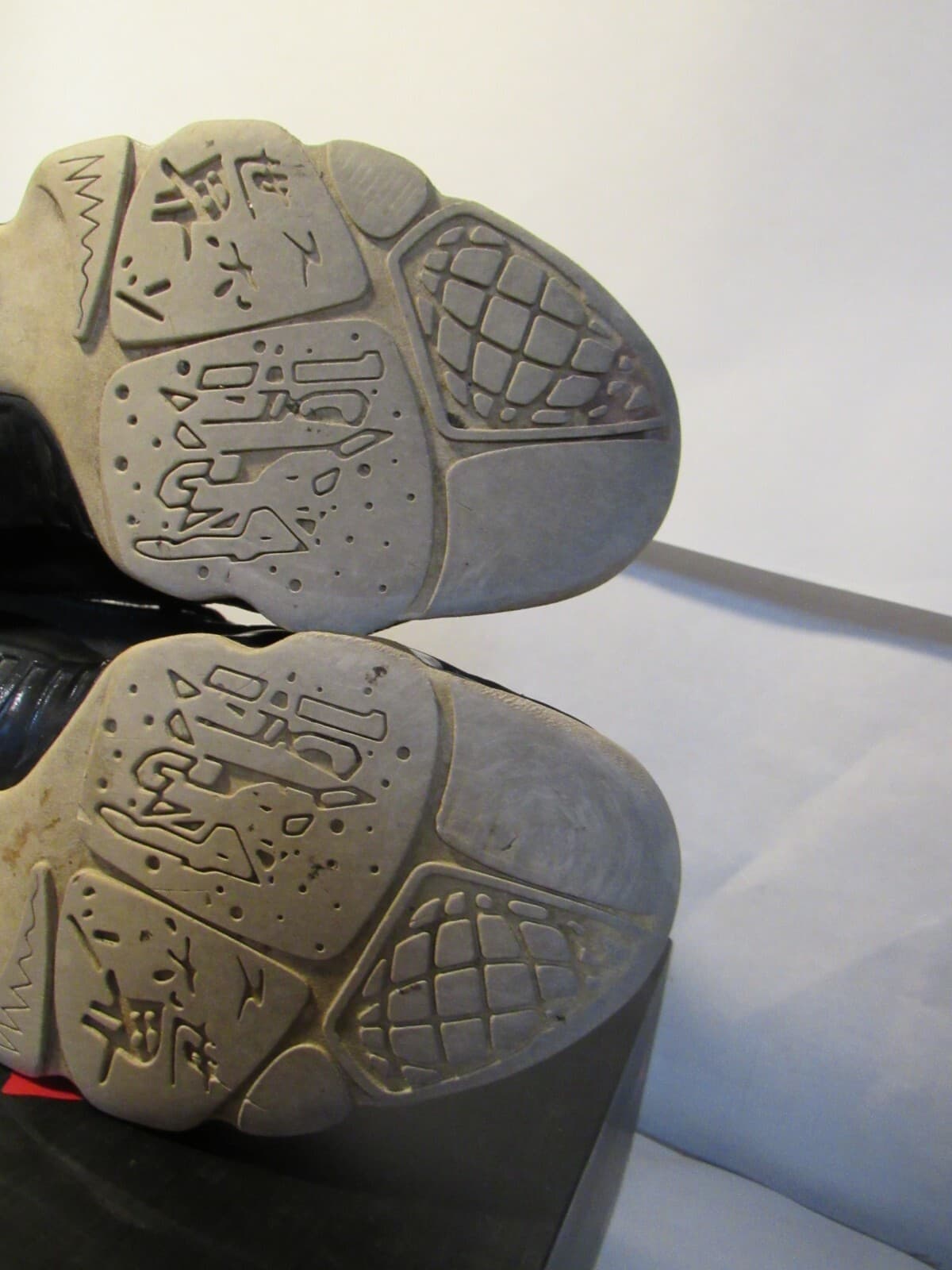 Nike Air Jordan 9 Retro Mens Size 8.5 Photo Blue Sneakers Black 302370-007 L76K - Thumbnail 8