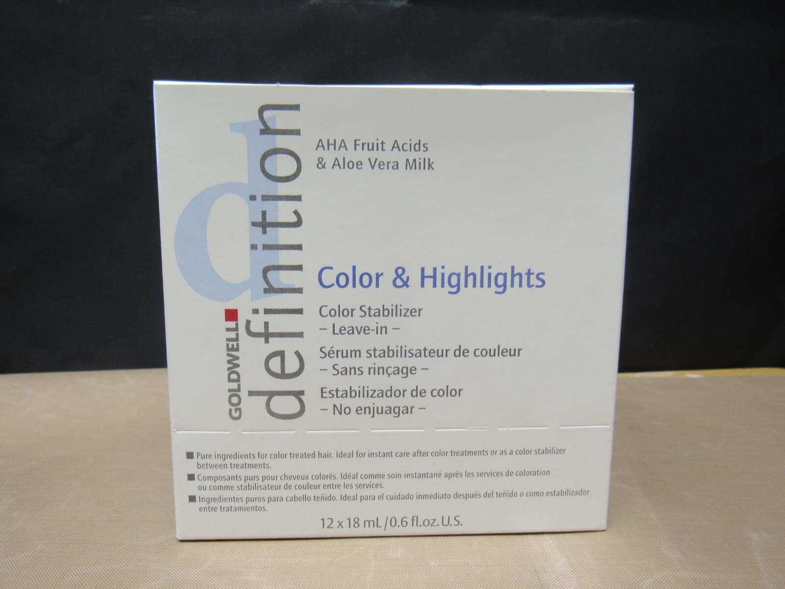 12 Bottles Goldwell Color Highlights Definition Serum Color Stabilizer 0.6 oz K