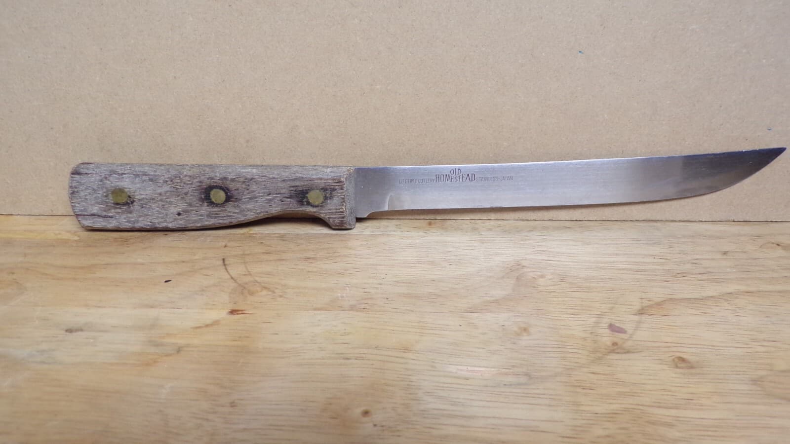 OLD HOMESTEAD 7" SLICING & CARVING KNIFE (K) - Thumbnail 3