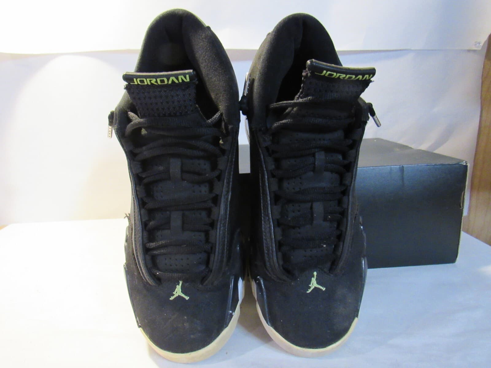 Size 8.5 - Air Jordan 14 Retro Indiglo 2016 487471-005 Sneakers L74K - Thumbnail 4