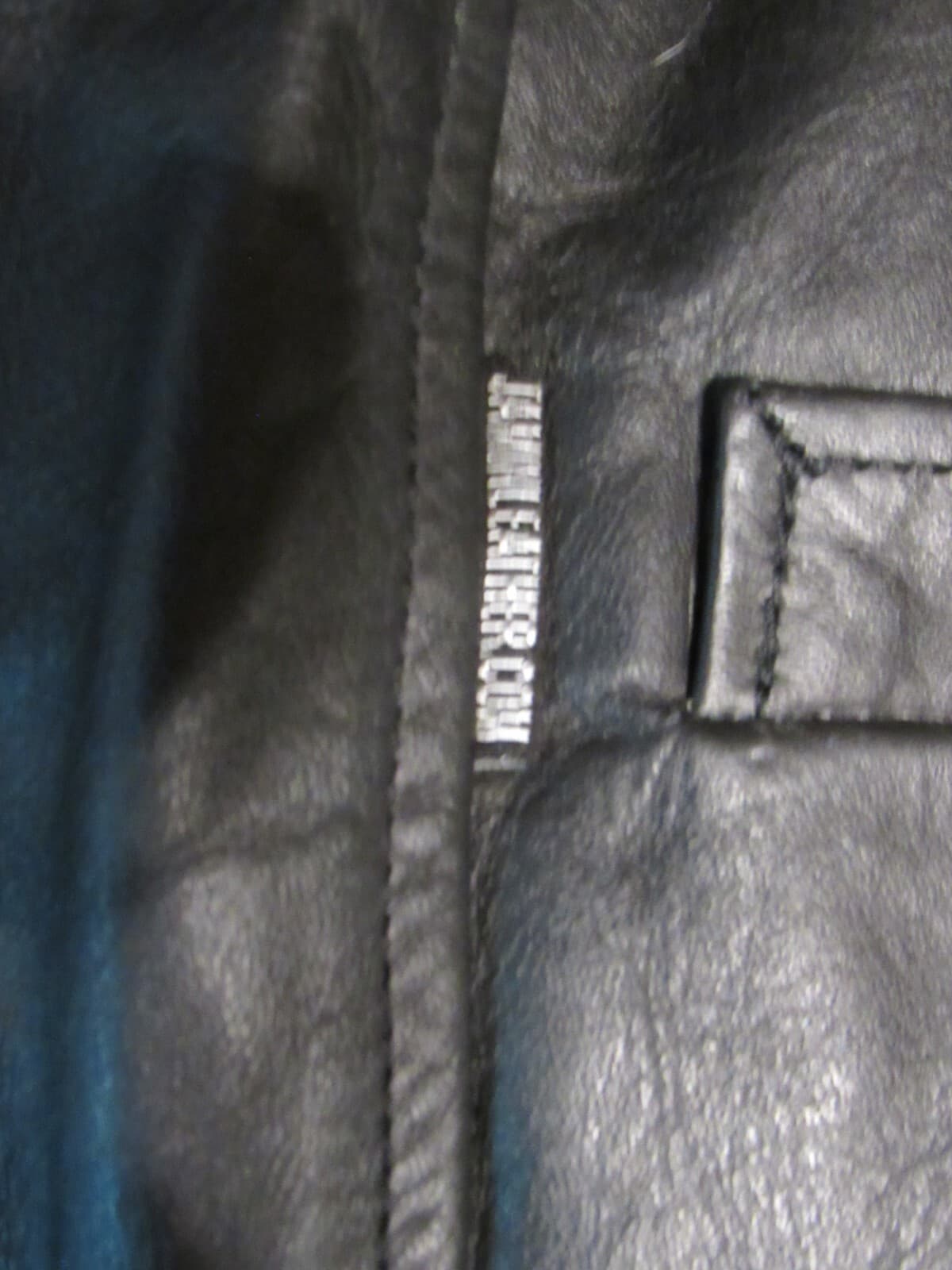 Vintage Jamin Leather Co. Black Leather Motorcycle Jacket Size XL Womens (Q91P) - Thumbnail 12