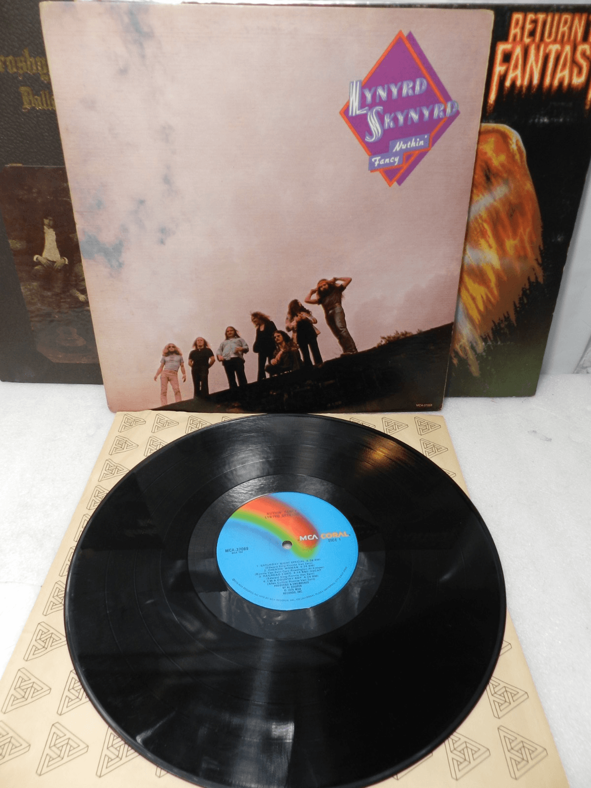 Vintage Vinyl Albums LP J Tull Steely Dan ZZ Top Cream Frampton L Skynard L76JJ - Thumbnail 2