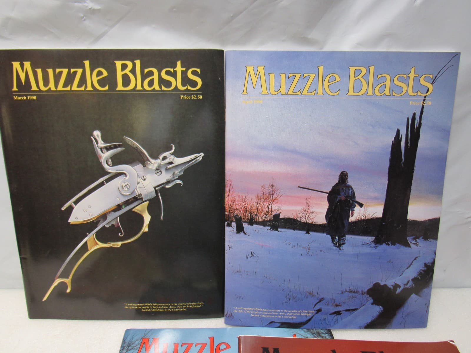 Muzzle Blasts Magazine 1990 Complete 12 issues Lot Black Powder Rifles (H57J) - Thumbnail 9