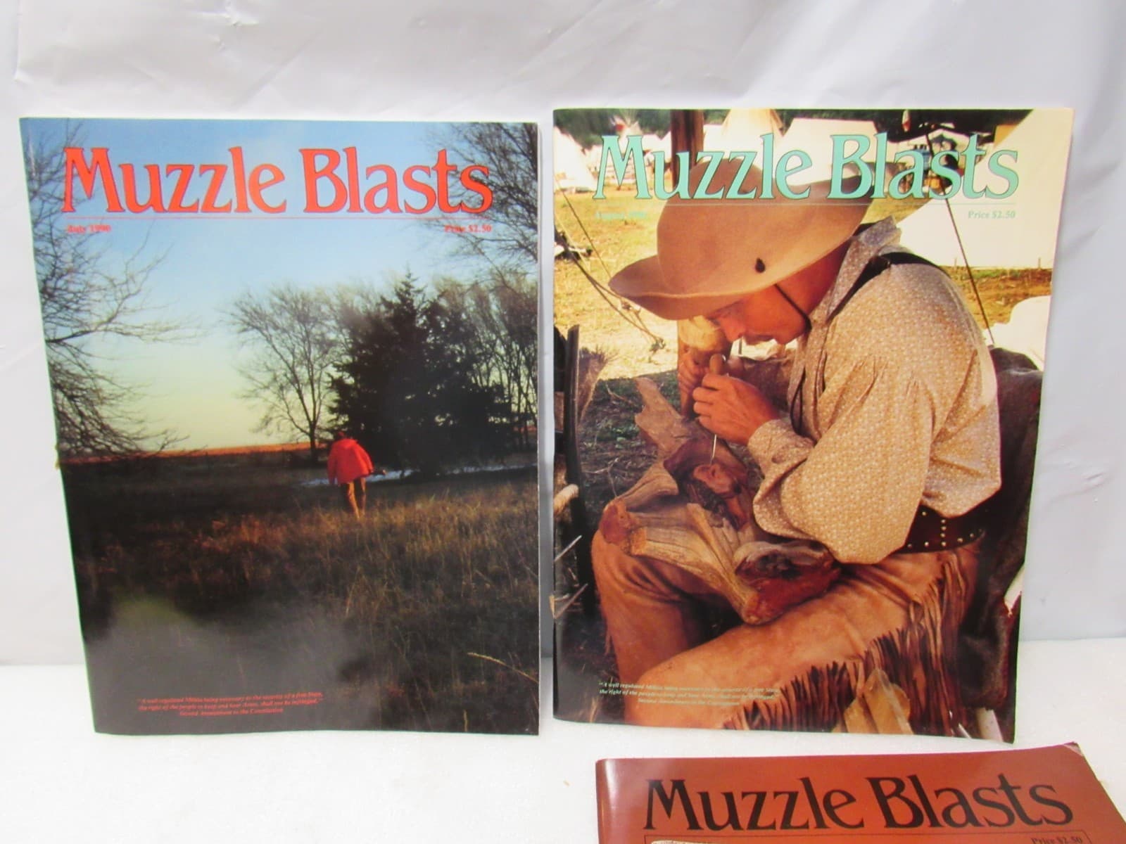 Muzzle Blasts Magazine 1990 Complete 12 issues Lot Black Powder Rifles (H57J) - Thumbnail 11