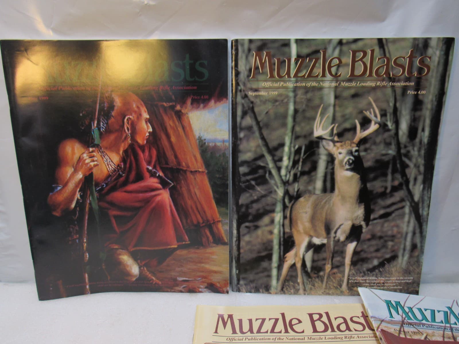 Muzzle Blasts Magazine 1999 Complete 12 issues Lot Black Powder Rifles (H64J) - Thumbnail 5