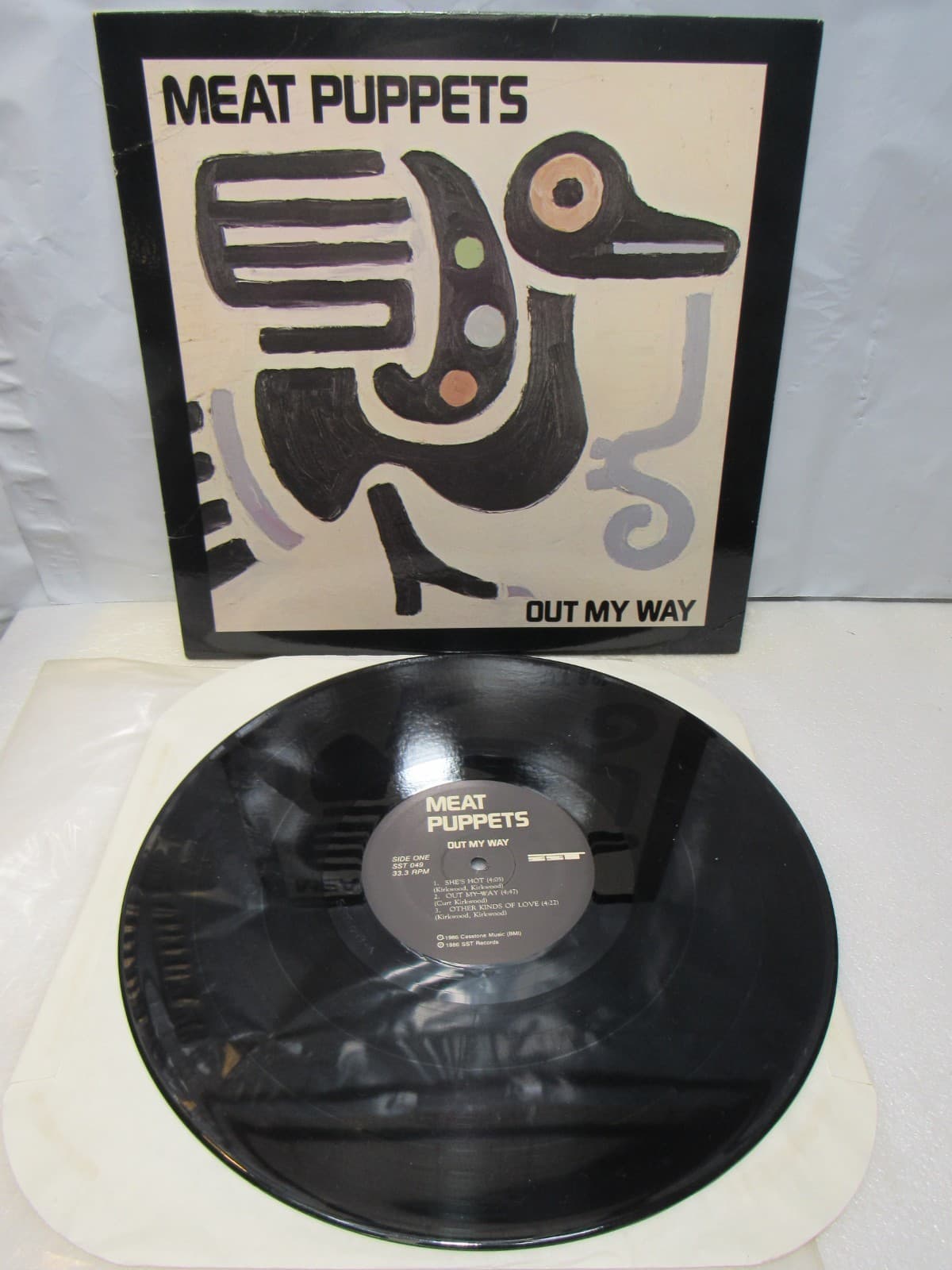 Meat Puppets - Out My Way (SST 049) Original Vinyl Album 1986 Punk Hardcore X38