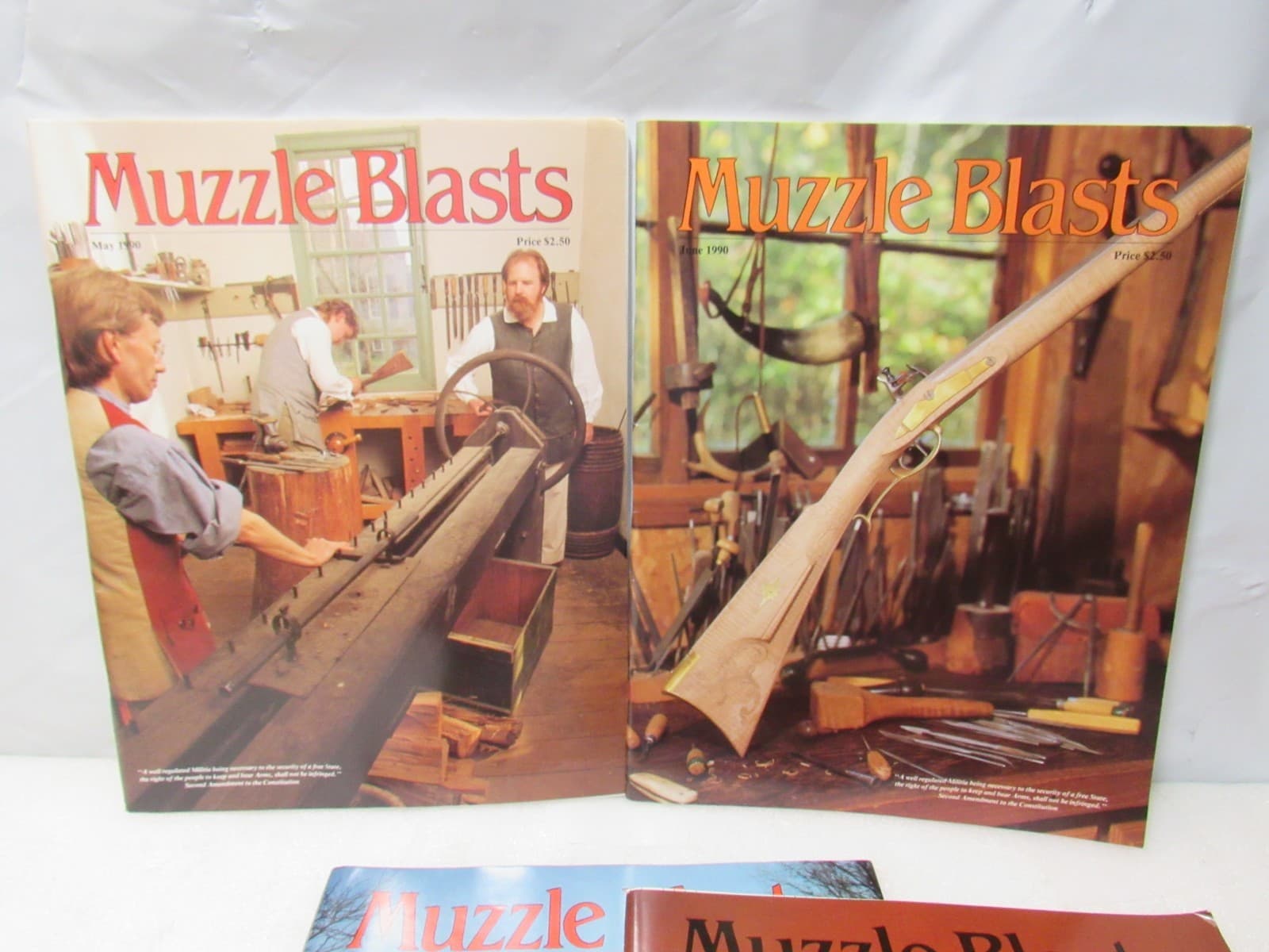 Muzzle Blasts Magazine 1990 Complete 12 issues Lot Black Powder Rifles (H57J) - Thumbnail 10