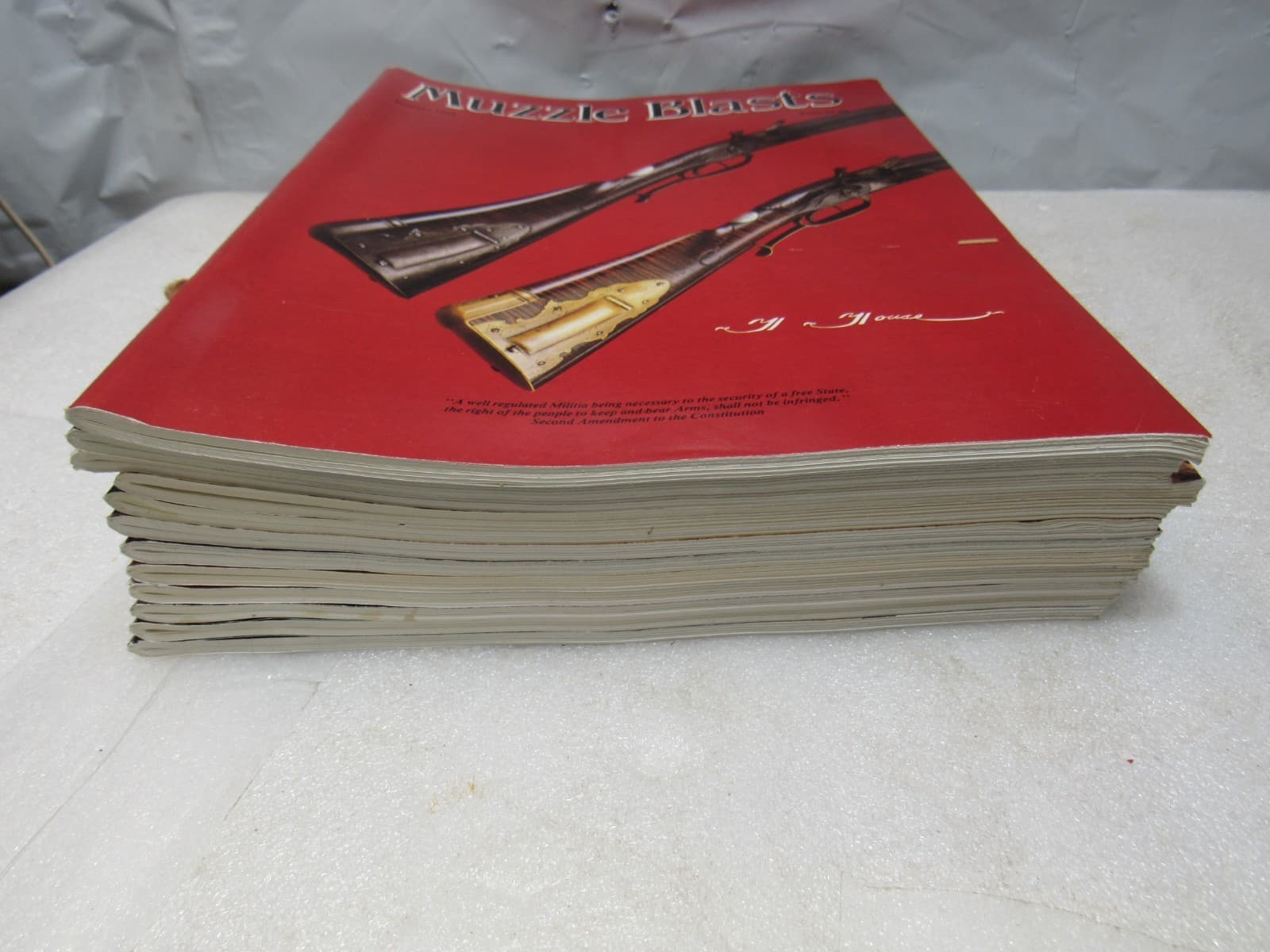 Muzzle Blasts Magazine 1988 Complete 12 issues Lot Black Powder Rifles (H59J) - Thumbnail 12