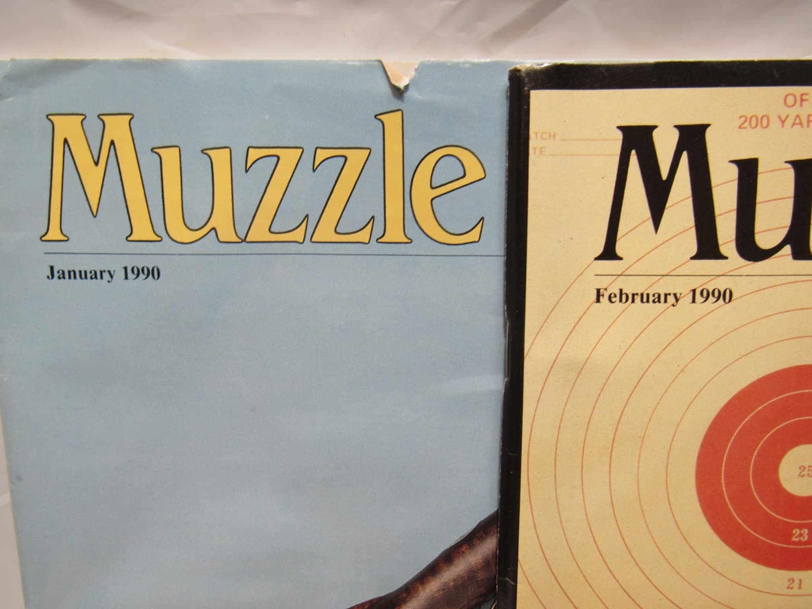 Muzzle Blasts Magazine 1990 Complete 12 issues Lot Black Powder Rifles (H57J) - Thumbnail 3