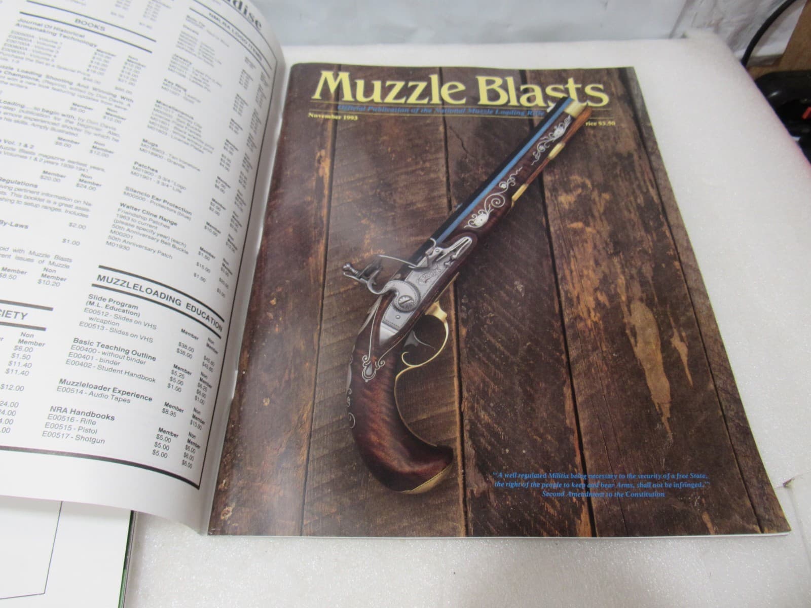 Muzzle Blasts Magazine 1993 Complete 12 issues Lot Black Powder Rifles (H55J) - Thumbnail 14