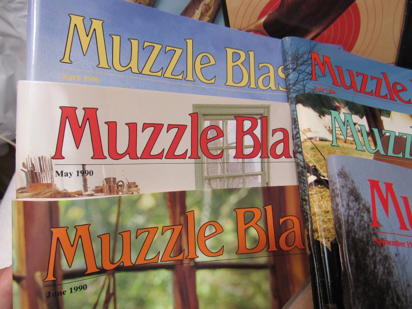 Muzzle Blasts Magazine 1990 Complete 12 issues Lot Black Powder Rifles (H57J) - Thumbnail 5