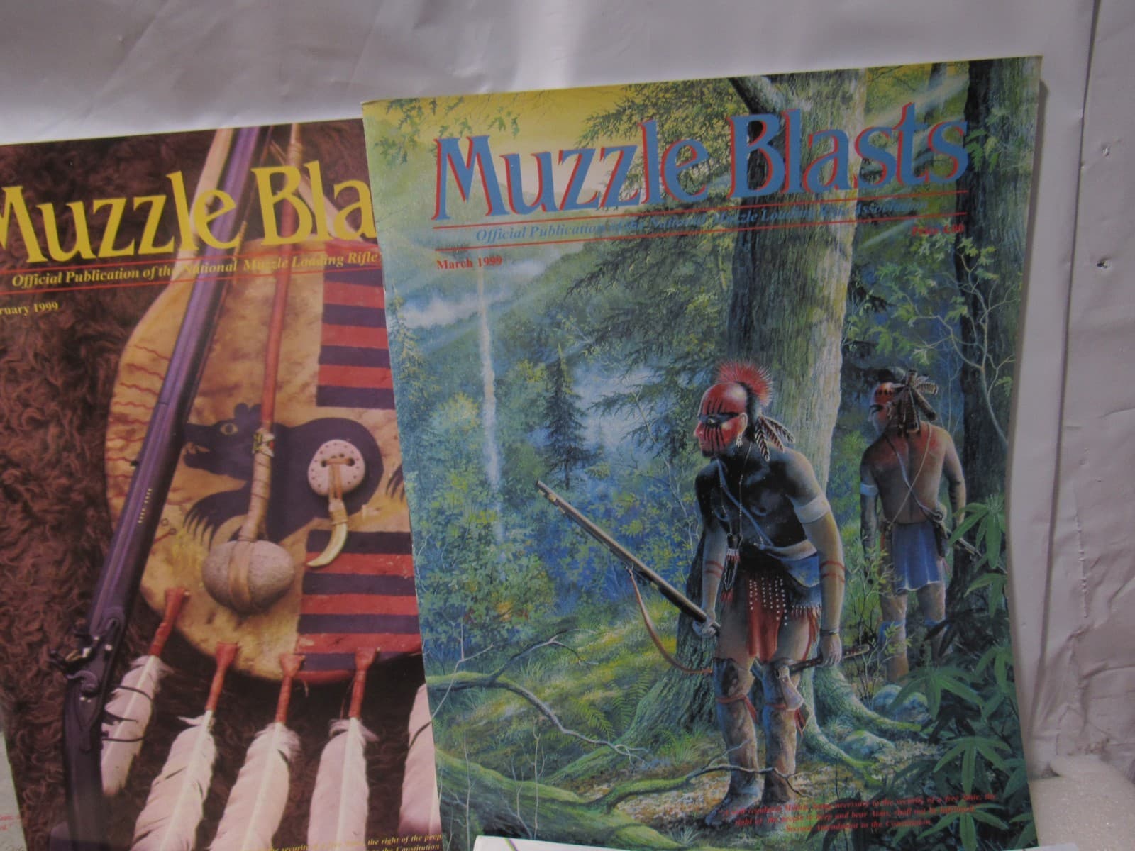 Muzzle Blasts Magazine 1999 Complete 12 issues Lot Black Powder Rifles (H64J) - Thumbnail 3