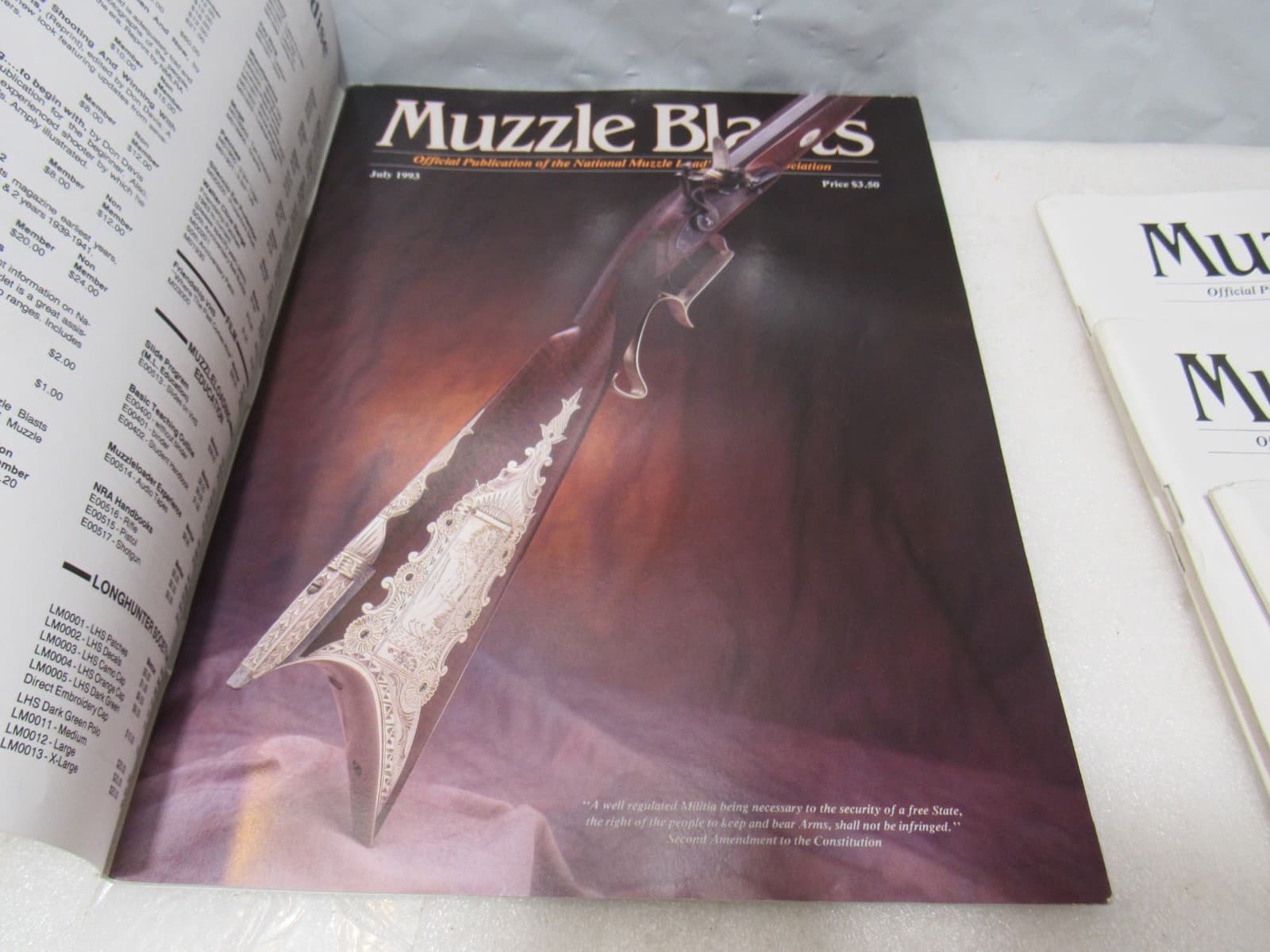 Muzzle Blasts Magazine 1993 Complete 12 issues Lot Black Powder Rifles (H55J) - Thumbnail 11