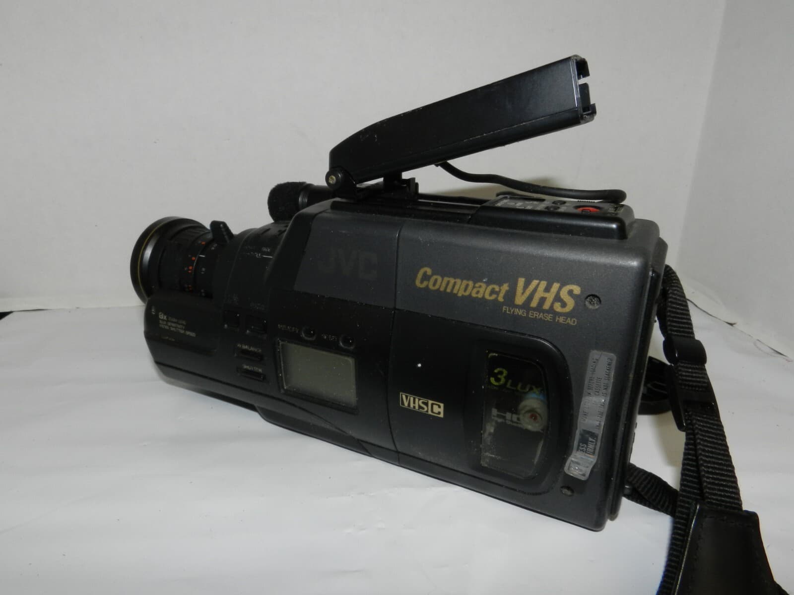 Vintage Camcorders Lot Sony CCD-F401 JVC GR-65U Panasonic PV-A226D w/Cases V1K - Thumbnail 10