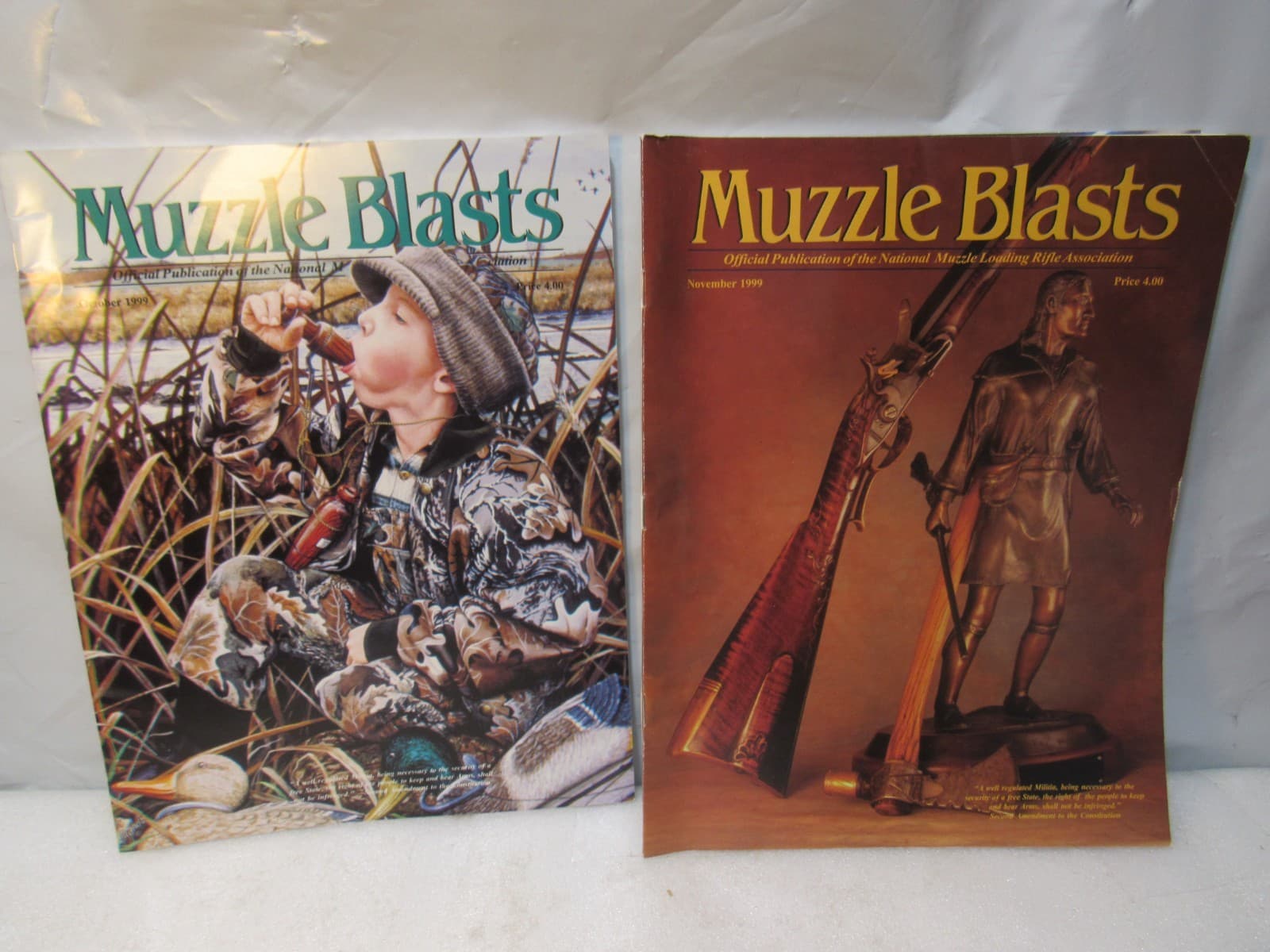 Muzzle Blasts Magazine 1999 Complete 12 issues Lot Black Powder Rifles (H64J) - Thumbnail 7