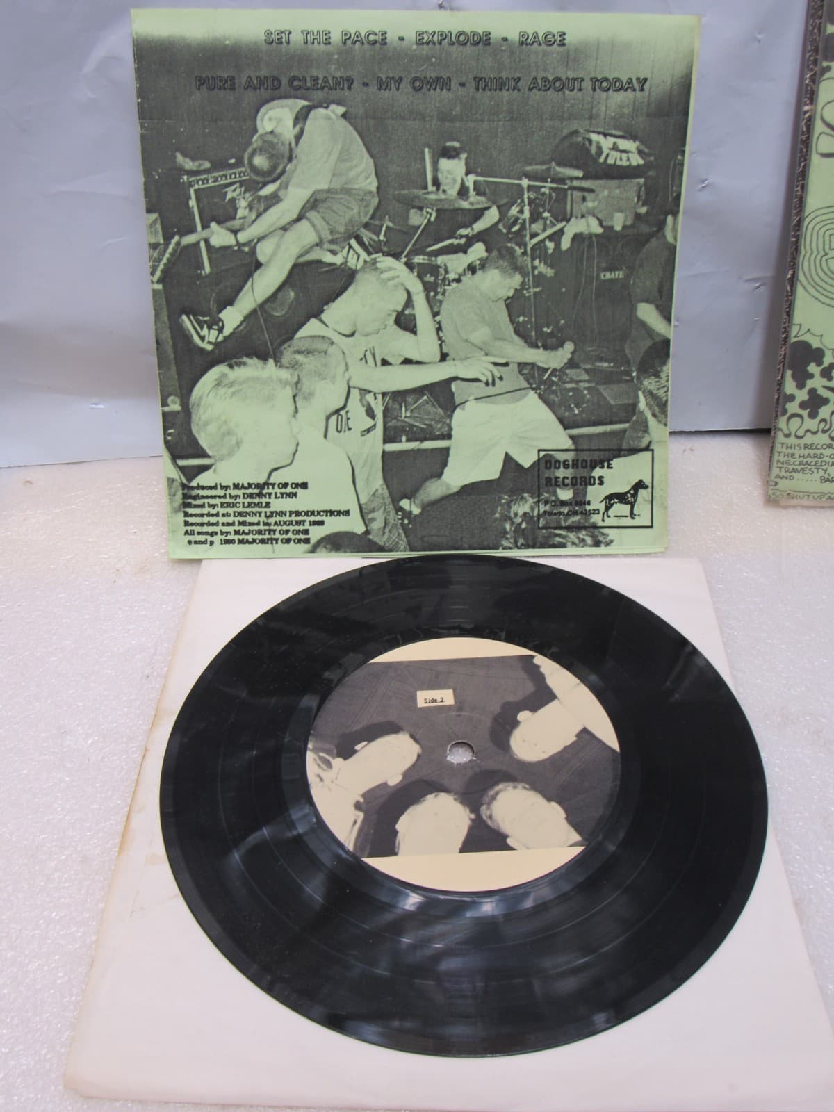 Punk Harcore 7" LP Vinyl Necacedia Phrogs Radiation Travesty Cartoon Castle X43 - Thumbnail 17