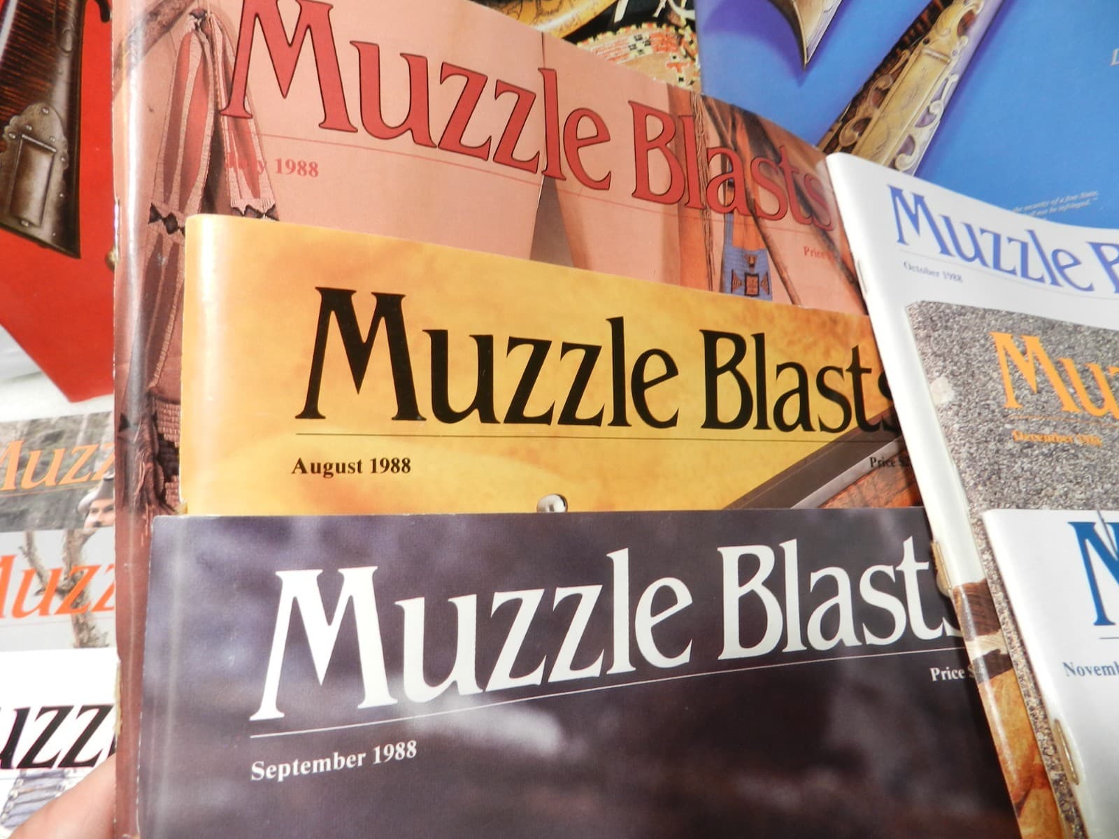 Muzzle Blasts Magazine 1988 Complete 12 issues Lot Black Powder Rifles (H59J) - Thumbnail 7