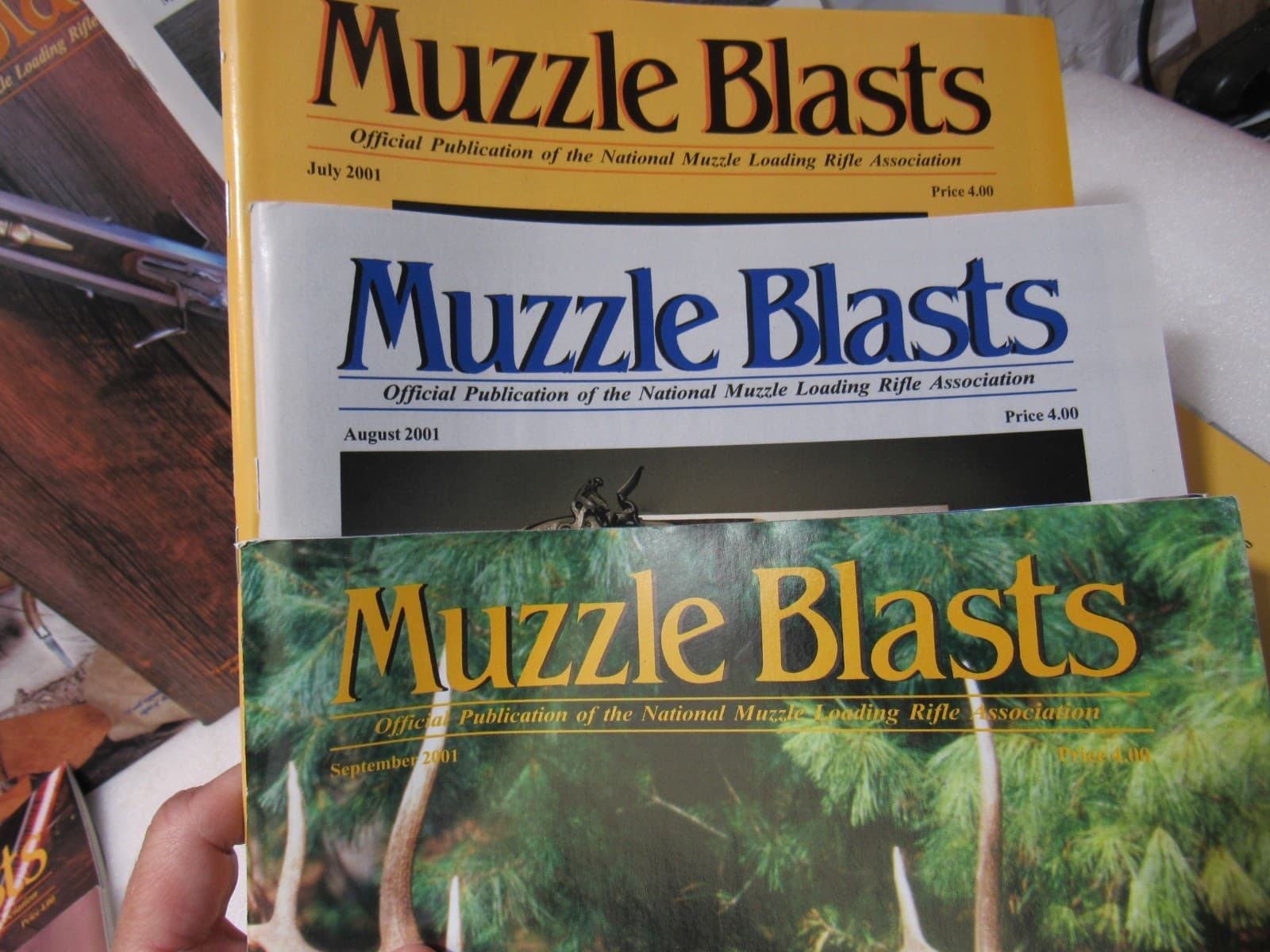 Muzzle Blasts Magazine 2001 Complete 12 issues Lot Black Powder Rifles (H66J) - Thumbnail 5