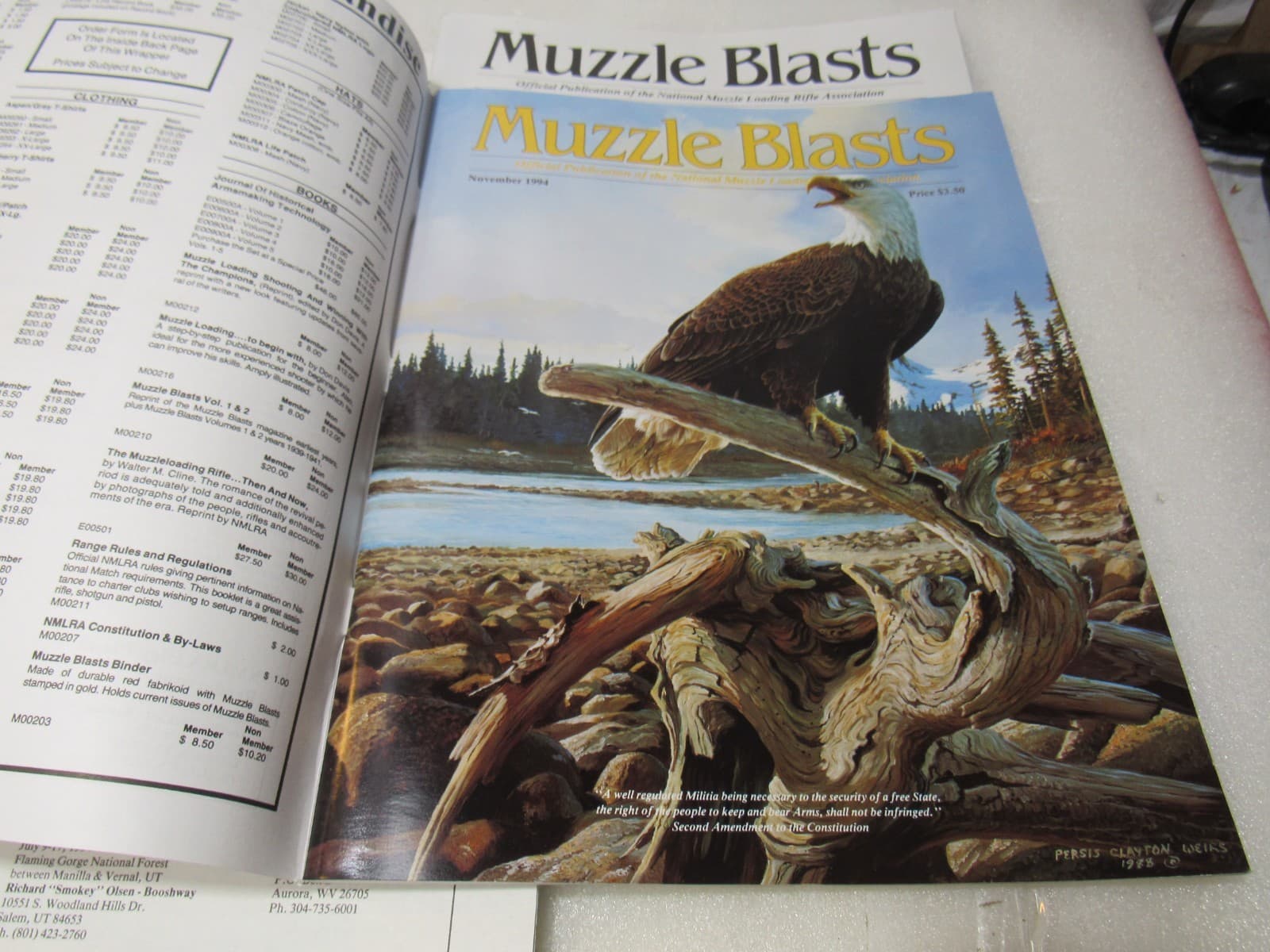 Muzzle Blasts Magazine 1994 Complete 12 issues Lot Black Powder Rifles (H54J) - Thumbnail 6