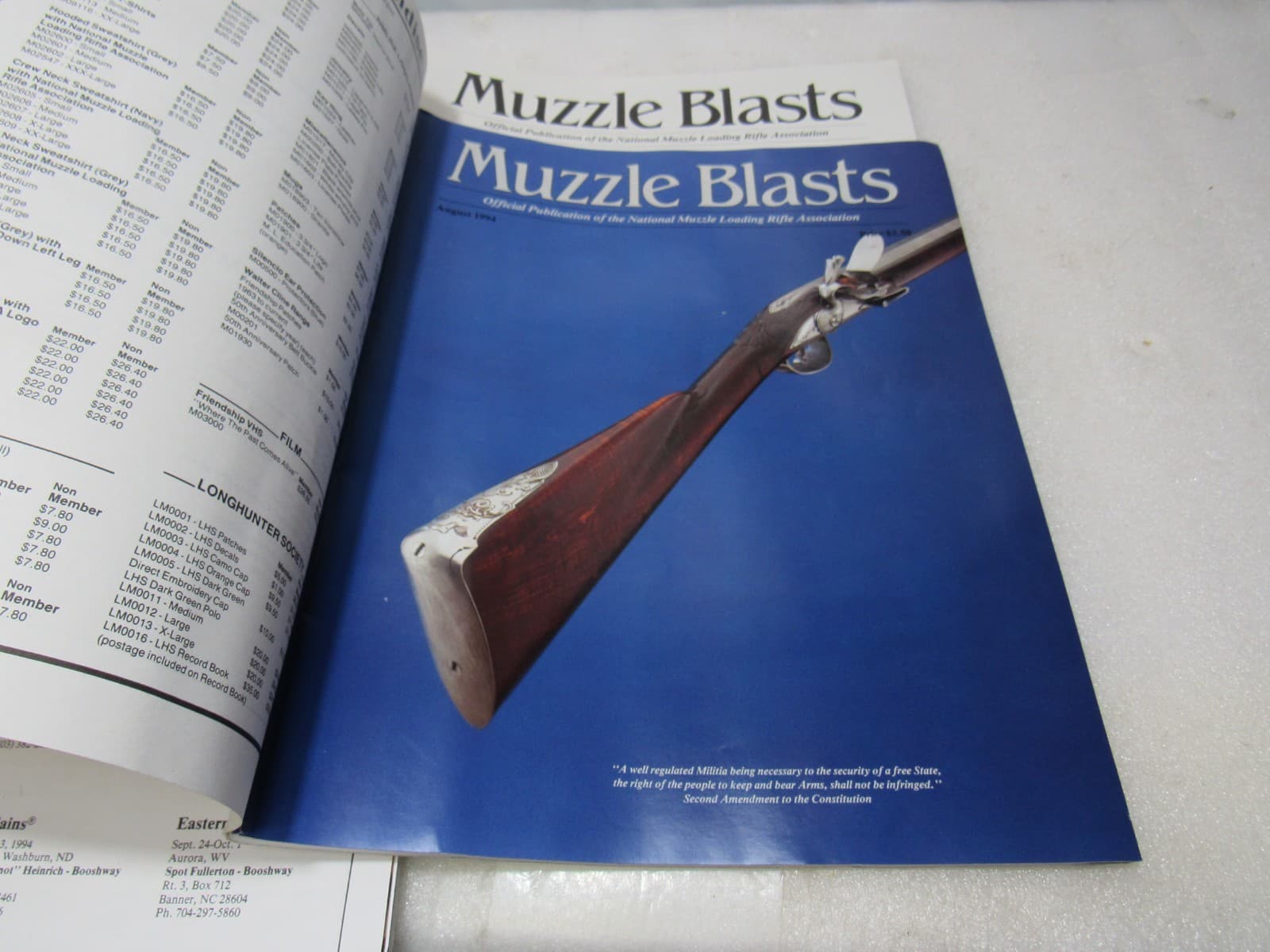 Muzzle Blasts Magazine 1994 Complete 12 issues Lot Black Powder Rifles (H54J) - Thumbnail 9