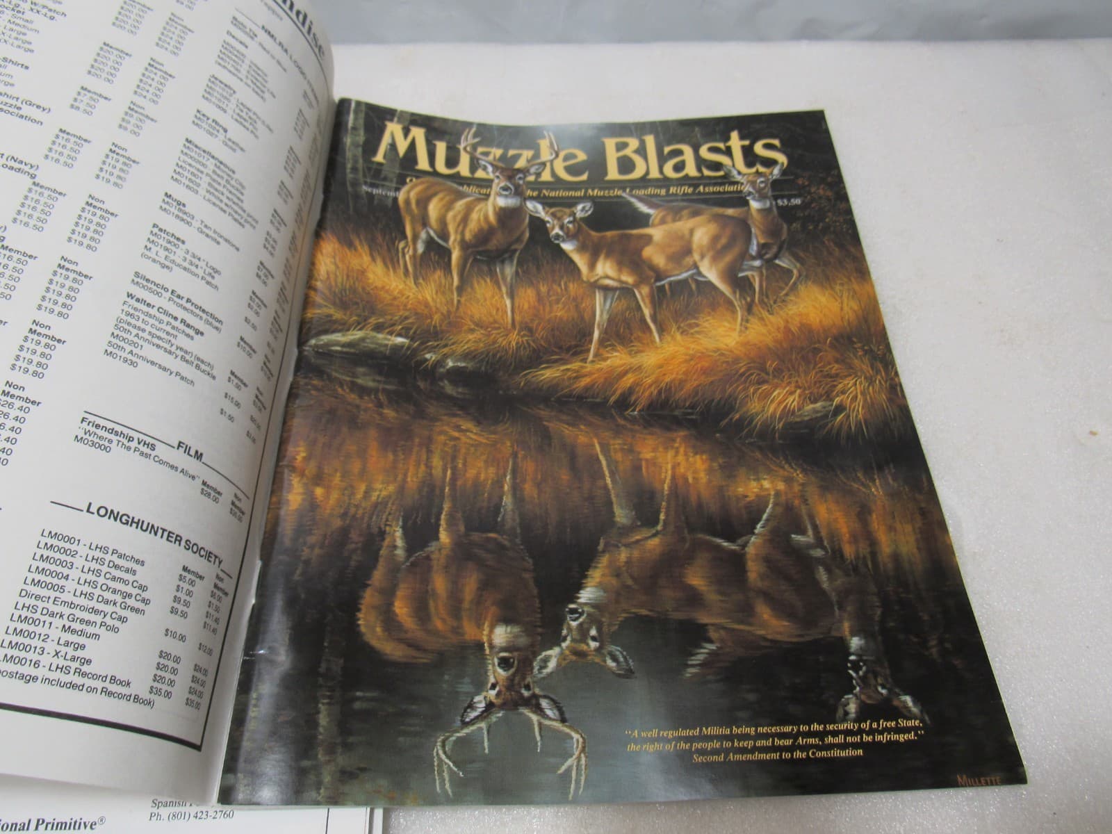 Muzzle Blasts Magazine 1994 Complete 12 issues Lot Black Powder Rifles (H54J) - Thumbnail 10