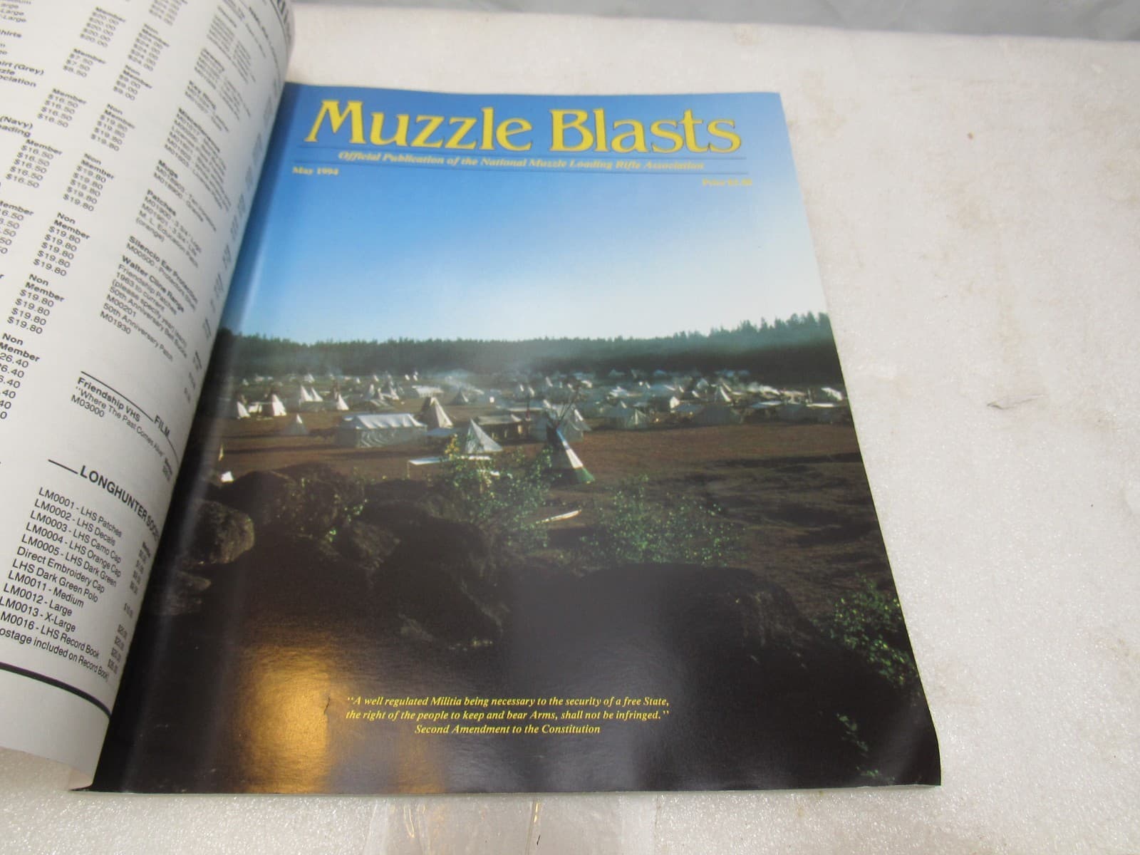 Muzzle Blasts Magazine 1994 Complete 12 issues Lot Black Powder Rifles (H54J) - Thumbnail 13