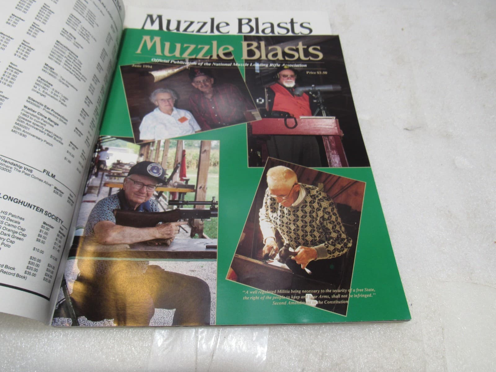 Muzzle Blasts Magazine 1994 Complete 12 issues Lot Black Powder Rifles (H54J) - Thumbnail 12