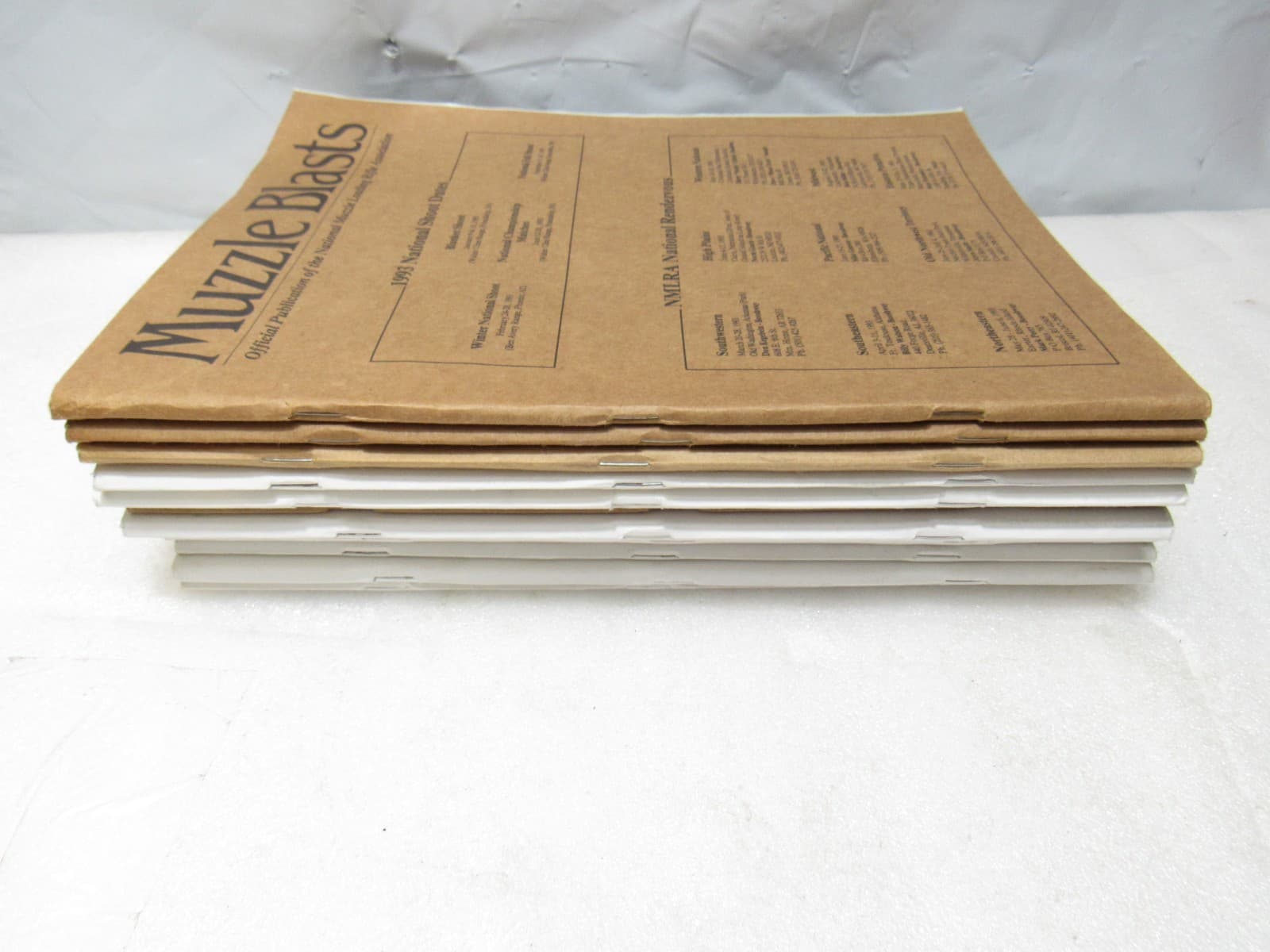 Muzzle Blasts Magazine 1993 Complete 12 issues Lot Black Powder Rifles (H55J) - Thumbnail 15