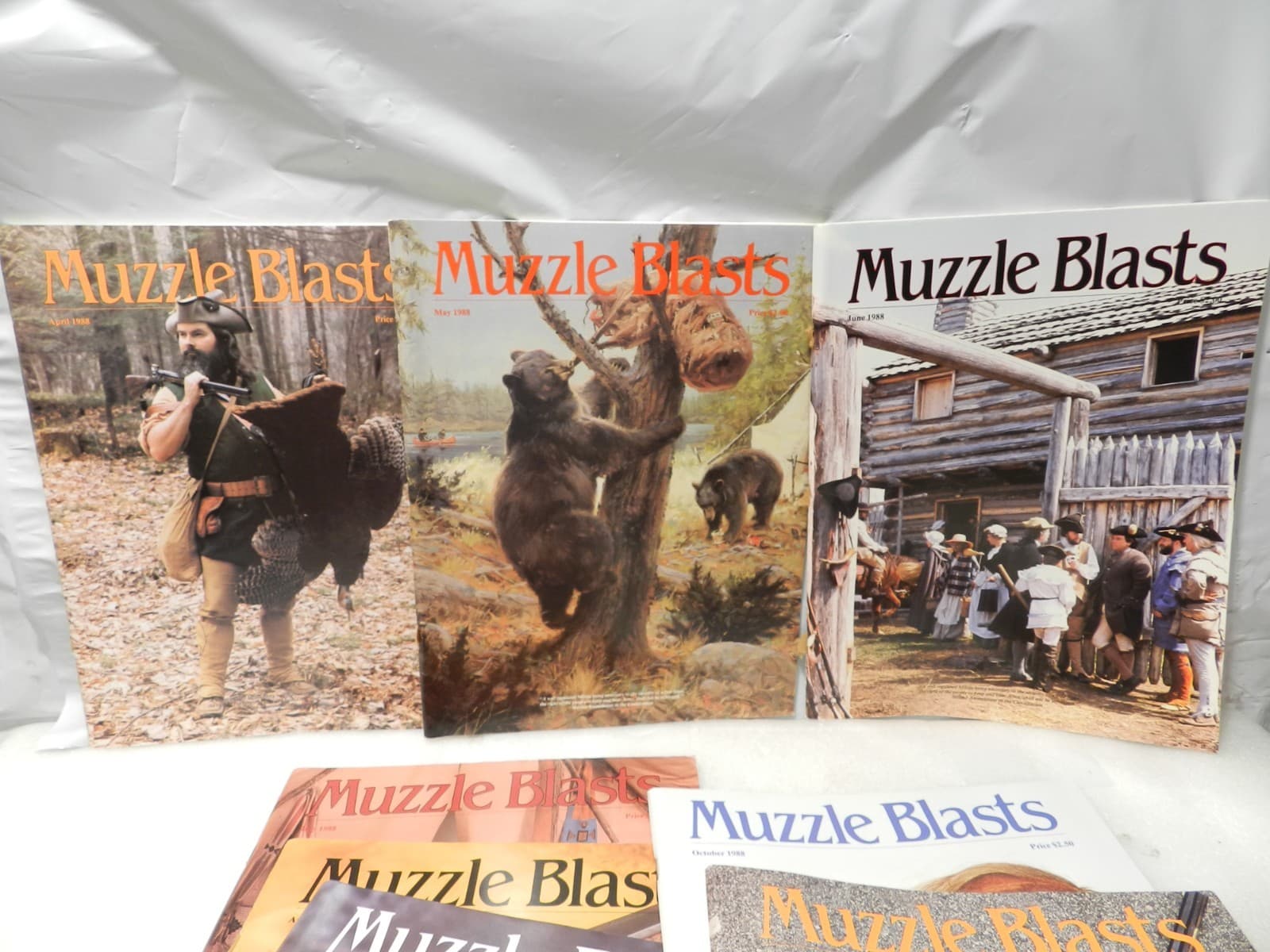 Muzzle Blasts Magazine 1988 Complete 12 issues Lot Black Powder Rifles (H59J) - Thumbnail 10