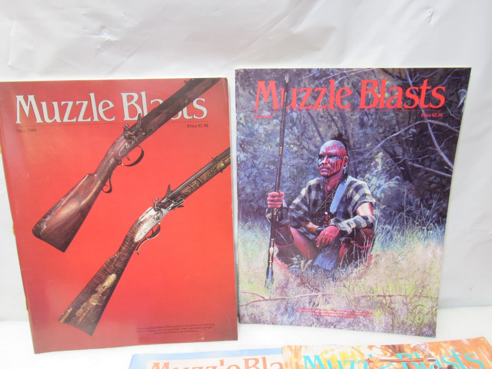 Muzzle Blasts Magazine 1989 Complete 12 issues Lot Black Powder Rifles (H58J) - Thumbnail 9