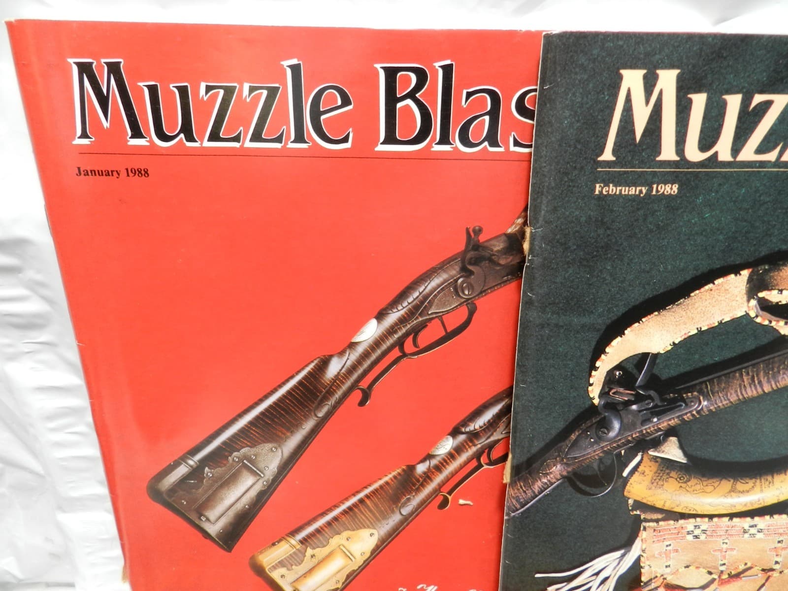 Muzzle Blasts Magazine 1988 Complete 12 issues Lot Black Powder Rifles (H59J) - Thumbnail 4