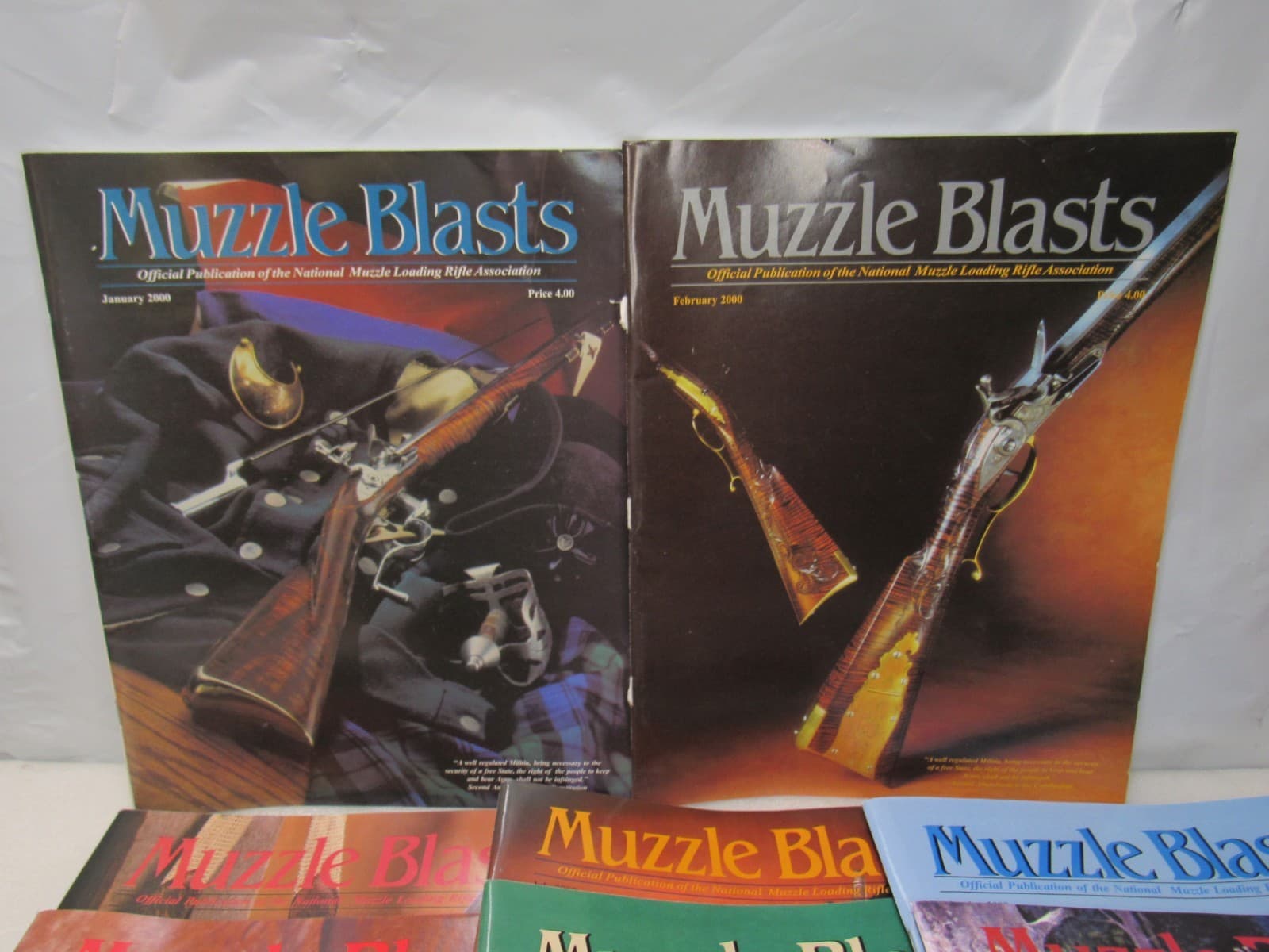 Muzzle Blasts Magazine 2000 Complete 12 issues Lot Black Powder Rifles (H65J) - Thumbnail 2