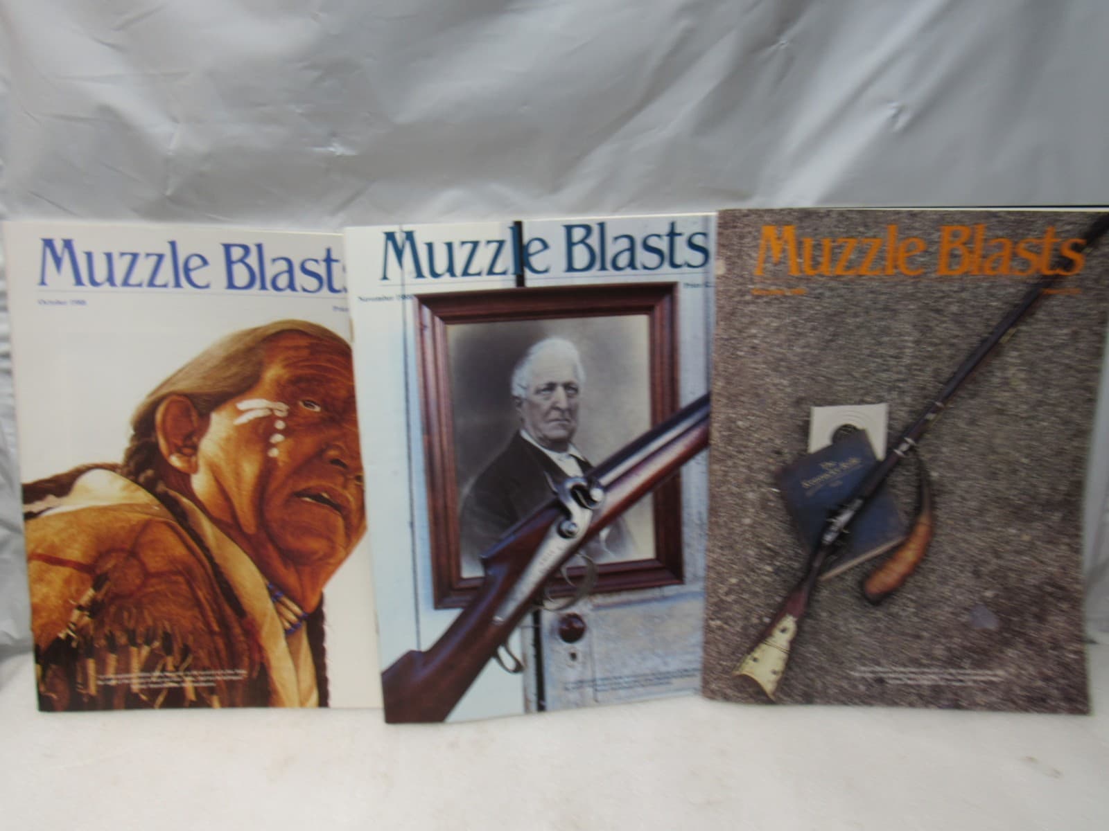 Muzzle Blasts Magazine 1988 Complete 12 issues Lot Black Powder Rifles (H59J) - Thumbnail 2