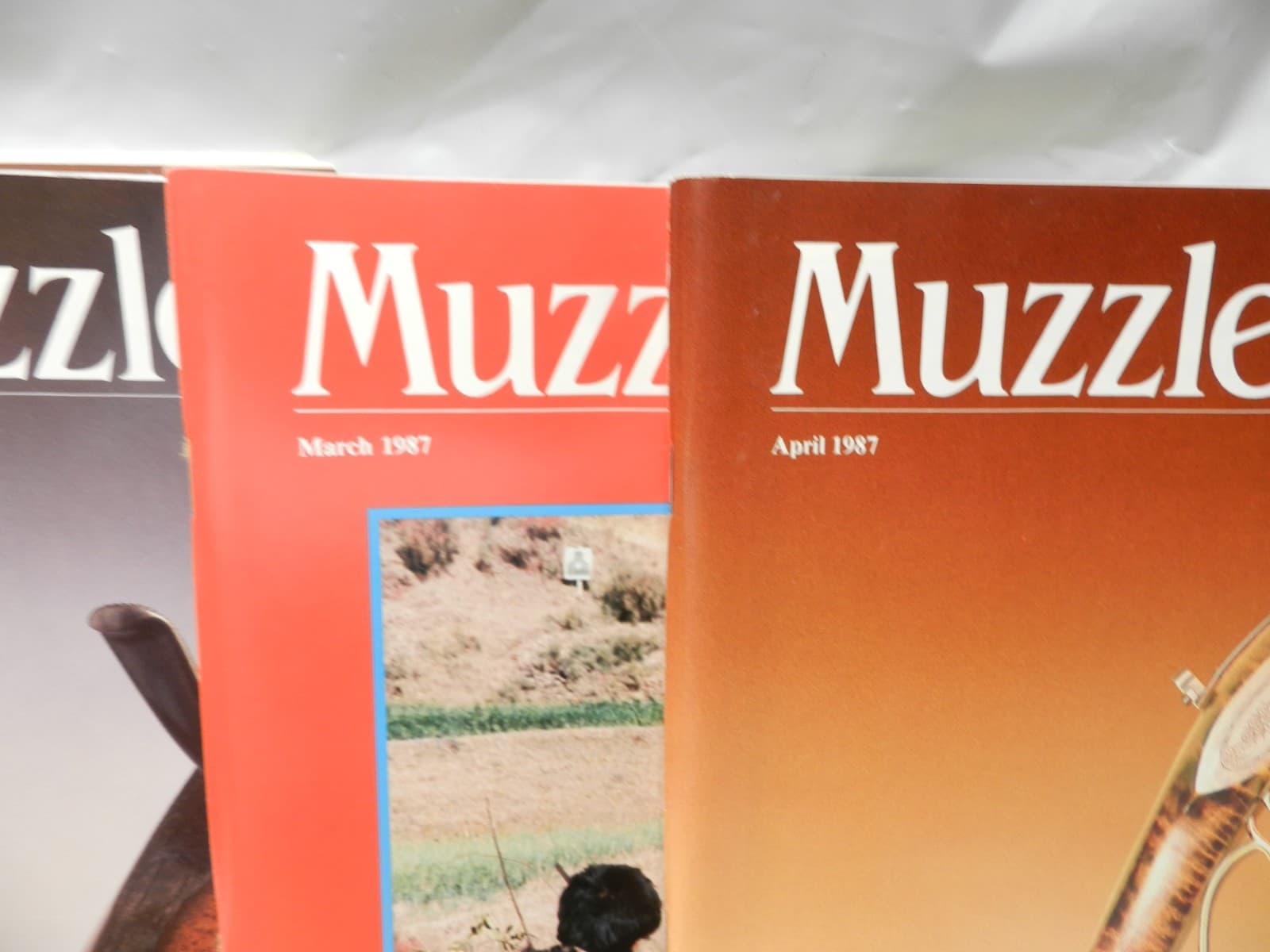 Muzzle Blasts Magazine 1987 Complete 12 issues Lot Black Powder Rifles (H60J) - Thumbnail 3
