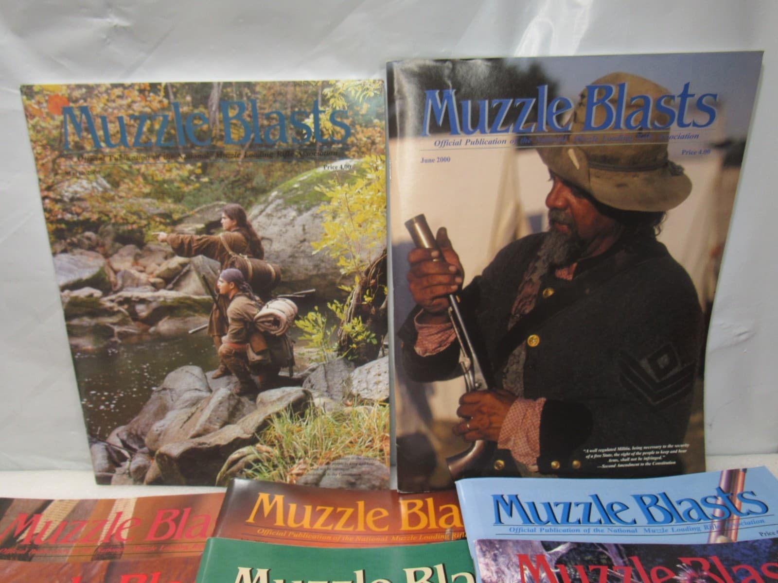 Muzzle Blasts Magazine 2000 Complete 12 issues Lot Black Powder Rifles (H65J) - Thumbnail 3