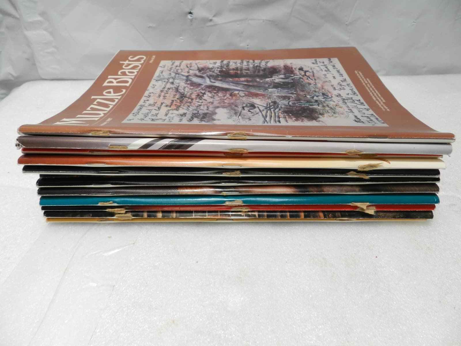 Muzzle Blasts Magazine 1987 Complete 12 issues Lot Black Powder Rifles (H60J) - Thumbnail 12