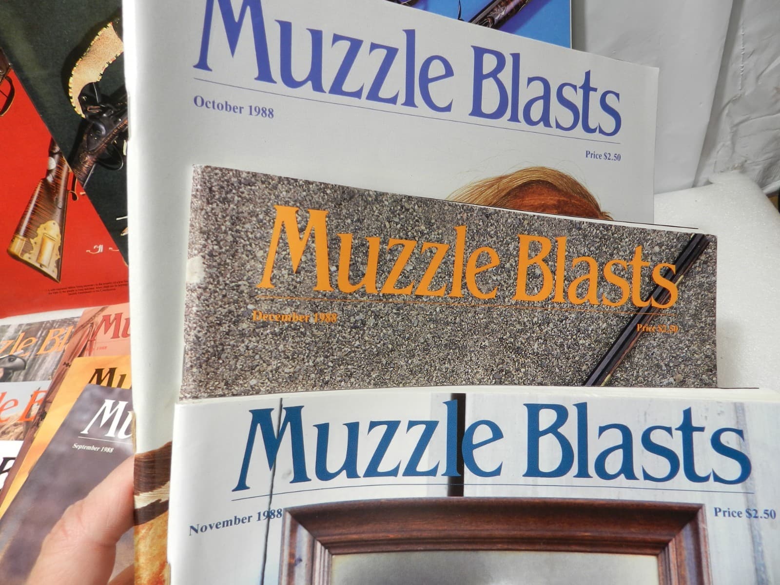 Muzzle Blasts Magazine 1988 Complete 12 issues Lot Black Powder Rifles (H59J) - Thumbnail 8