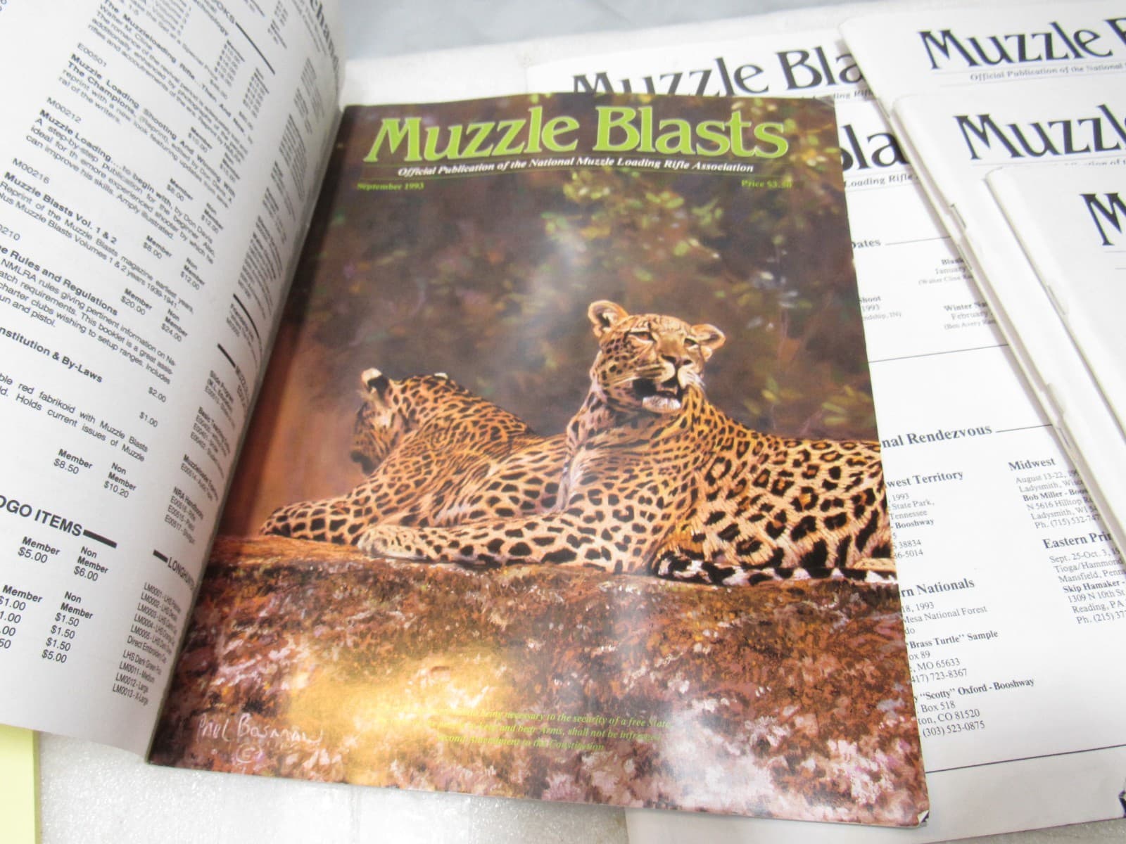 Muzzle Blasts Magazine 1993 Complete 12 issues Lot Black Powder Rifles (H55J) - Thumbnail 9