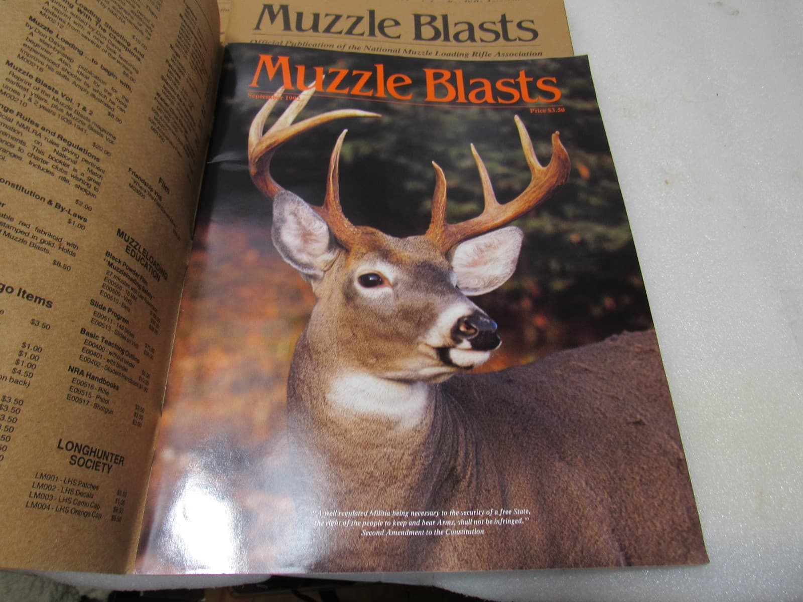 Muzzle Blasts Magazine 1992 Complete 12 issues Lot Black Powder Rifles (H56J) - Thumbnail 8
