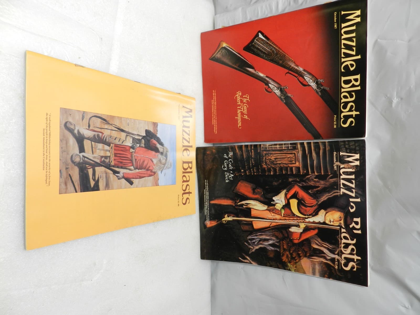 Muzzle Blasts Magazine 1987 Complete 12 issues Lot Black Powder Rifles (H60J) - Thumbnail 10