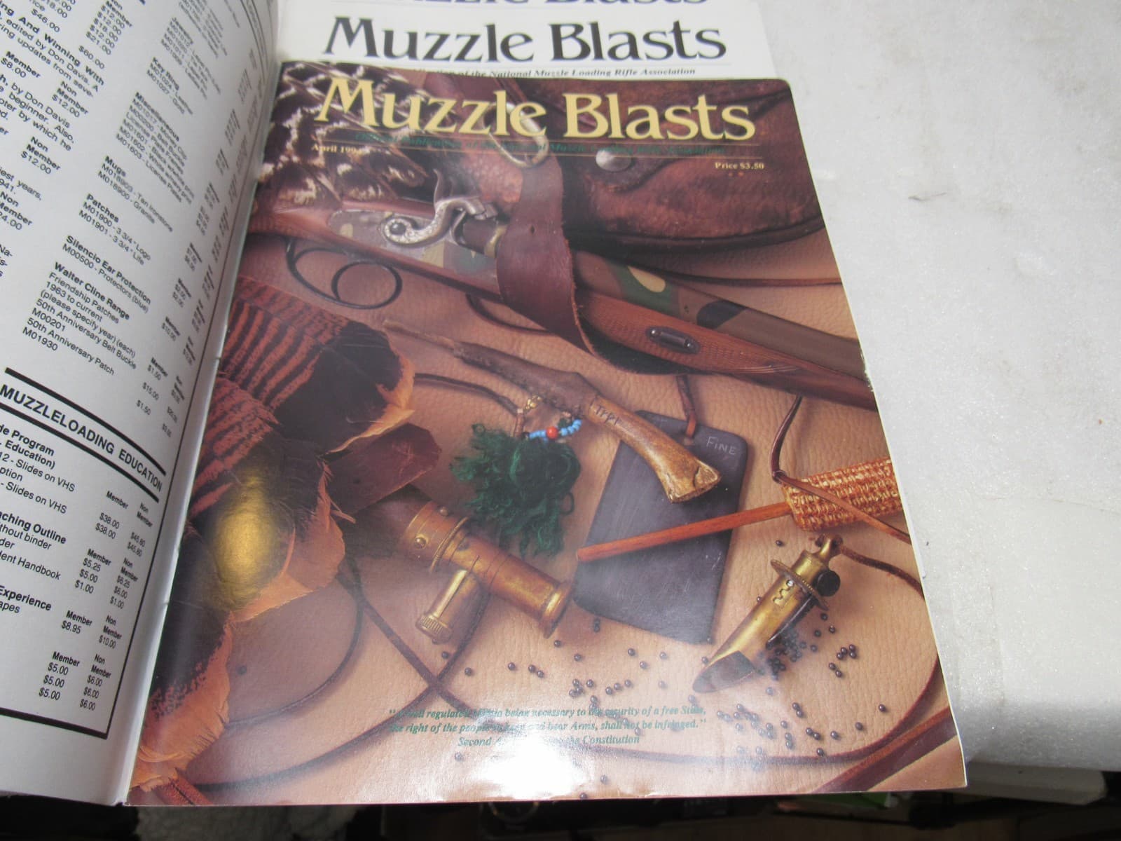 Muzzle Blasts Magazine 1994 Complete 12 issues Lot Black Powder Rifles (H54J) - Thumbnail 11