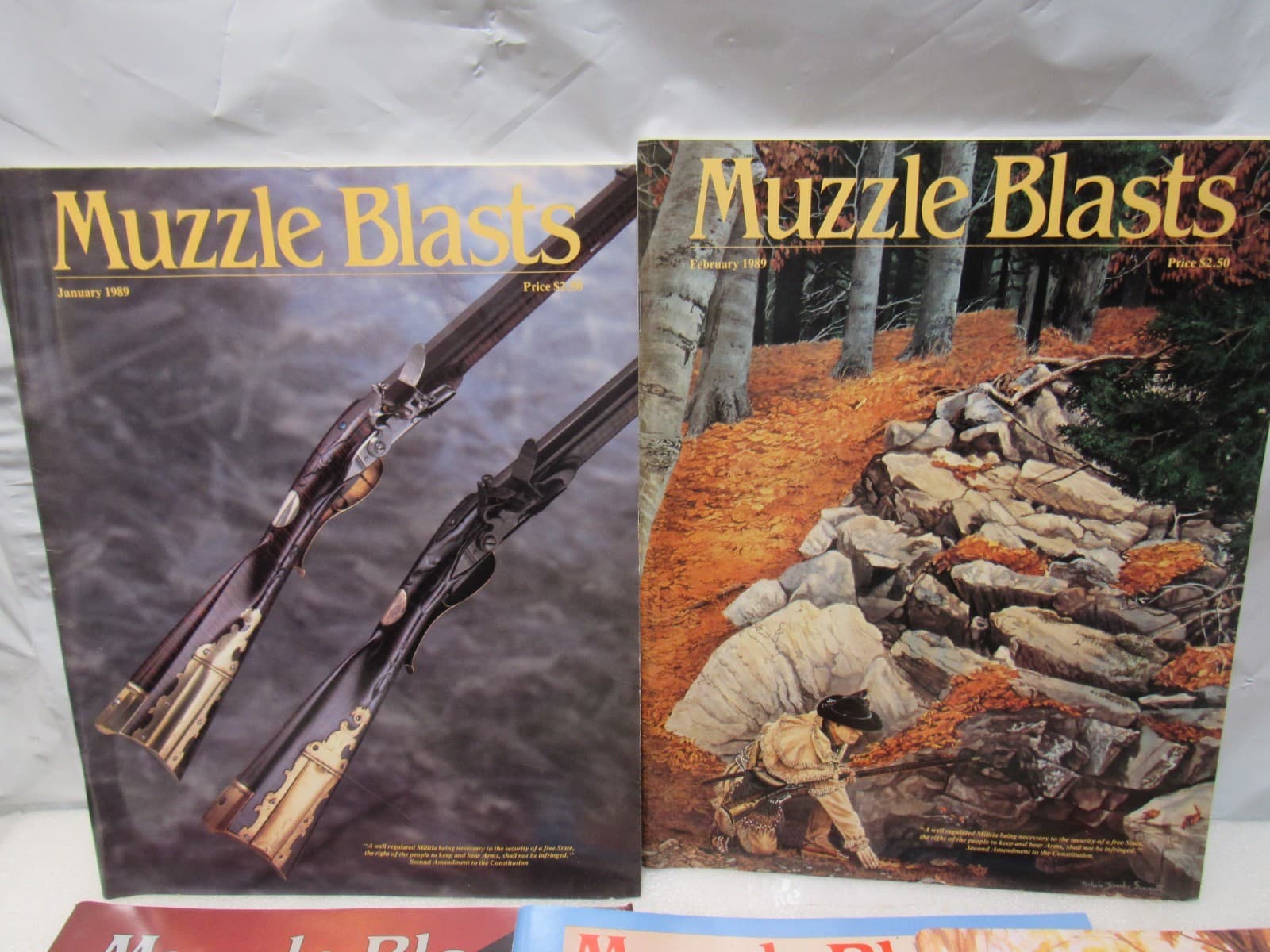 Muzzle Blasts Magazine 1989 Complete 12 issues Lot Black Powder Rifles (H58J) - Thumbnail 7