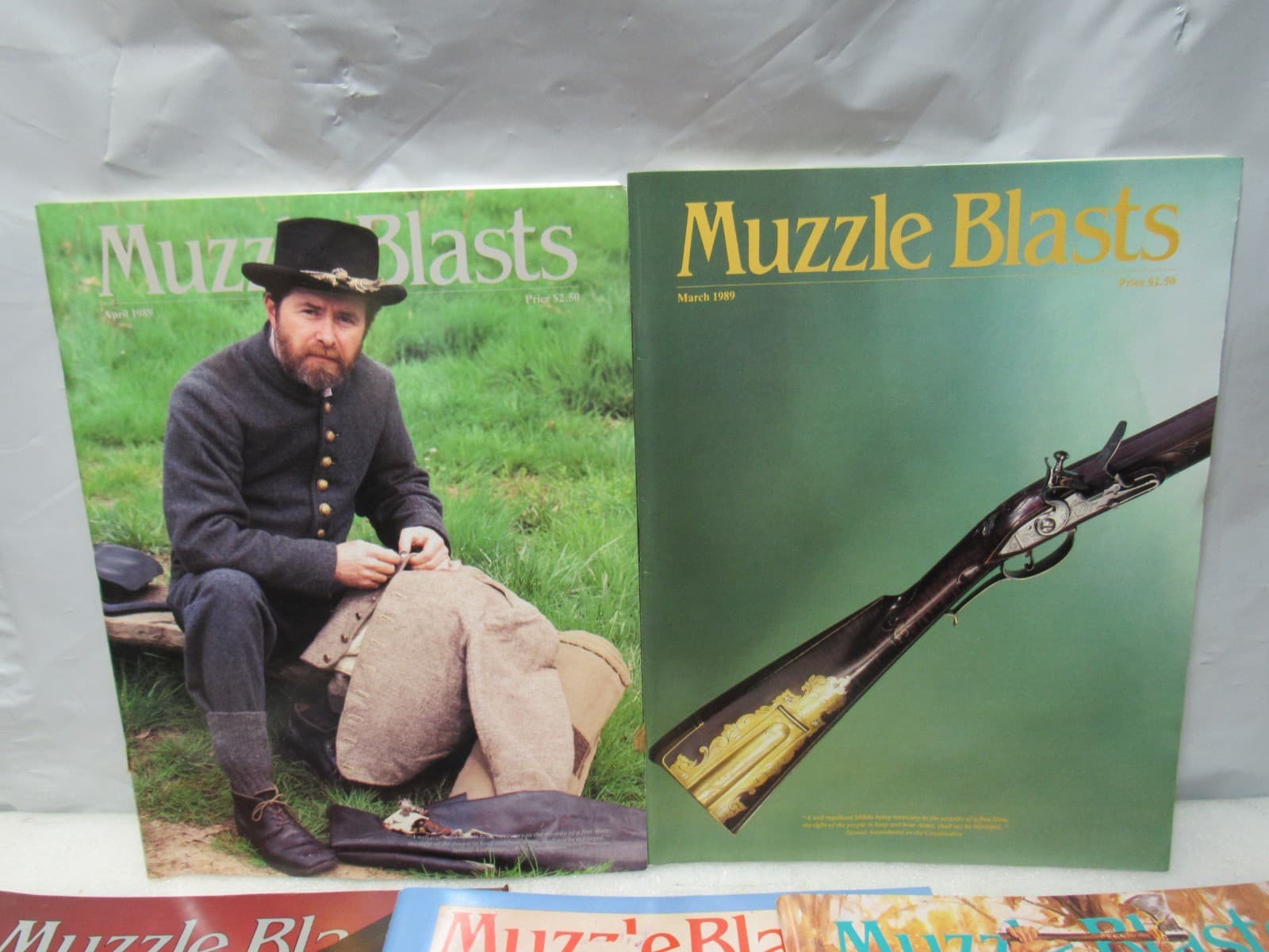 Muzzle Blasts Magazine 1989 Complete 12 issues Lot Black Powder Rifles (H58J) - Thumbnail 8