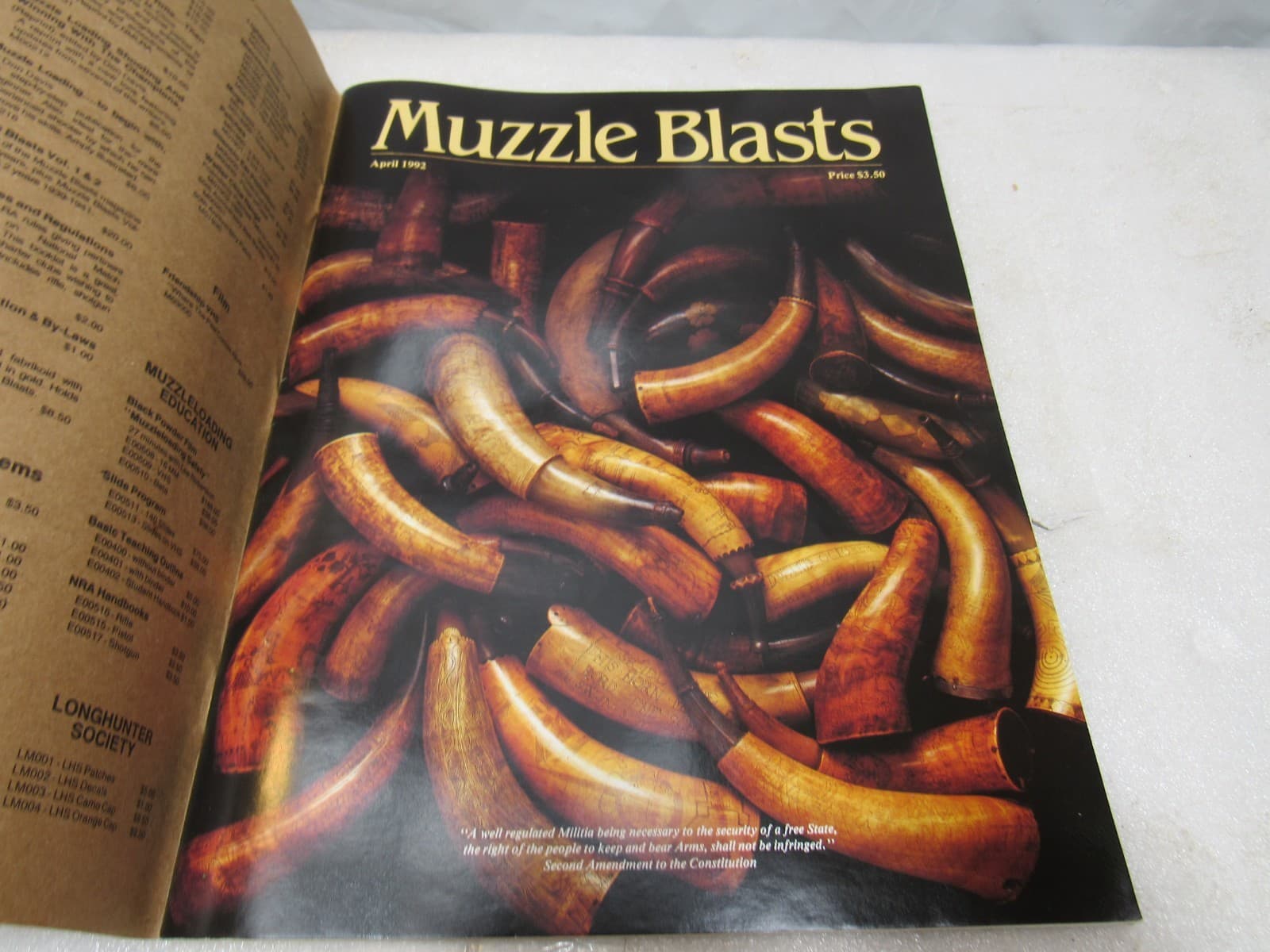 Muzzle Blasts Magazine 1992 Complete 12 issues Lot Black Powder Rifles (H56J) - Thumbnail 13